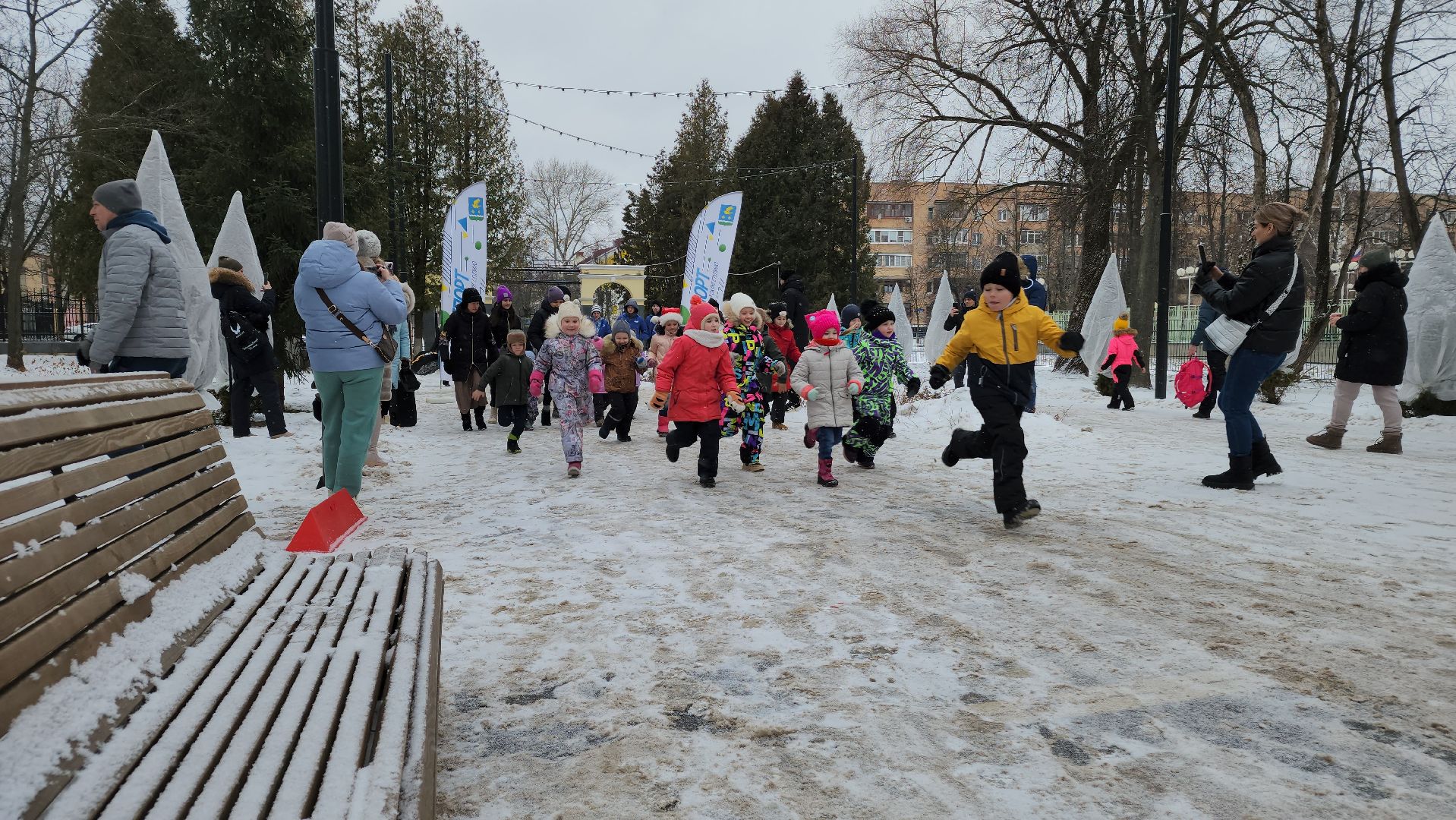 ступино, зима в подмосковье, парки подмосковья, спорт подмосковья,