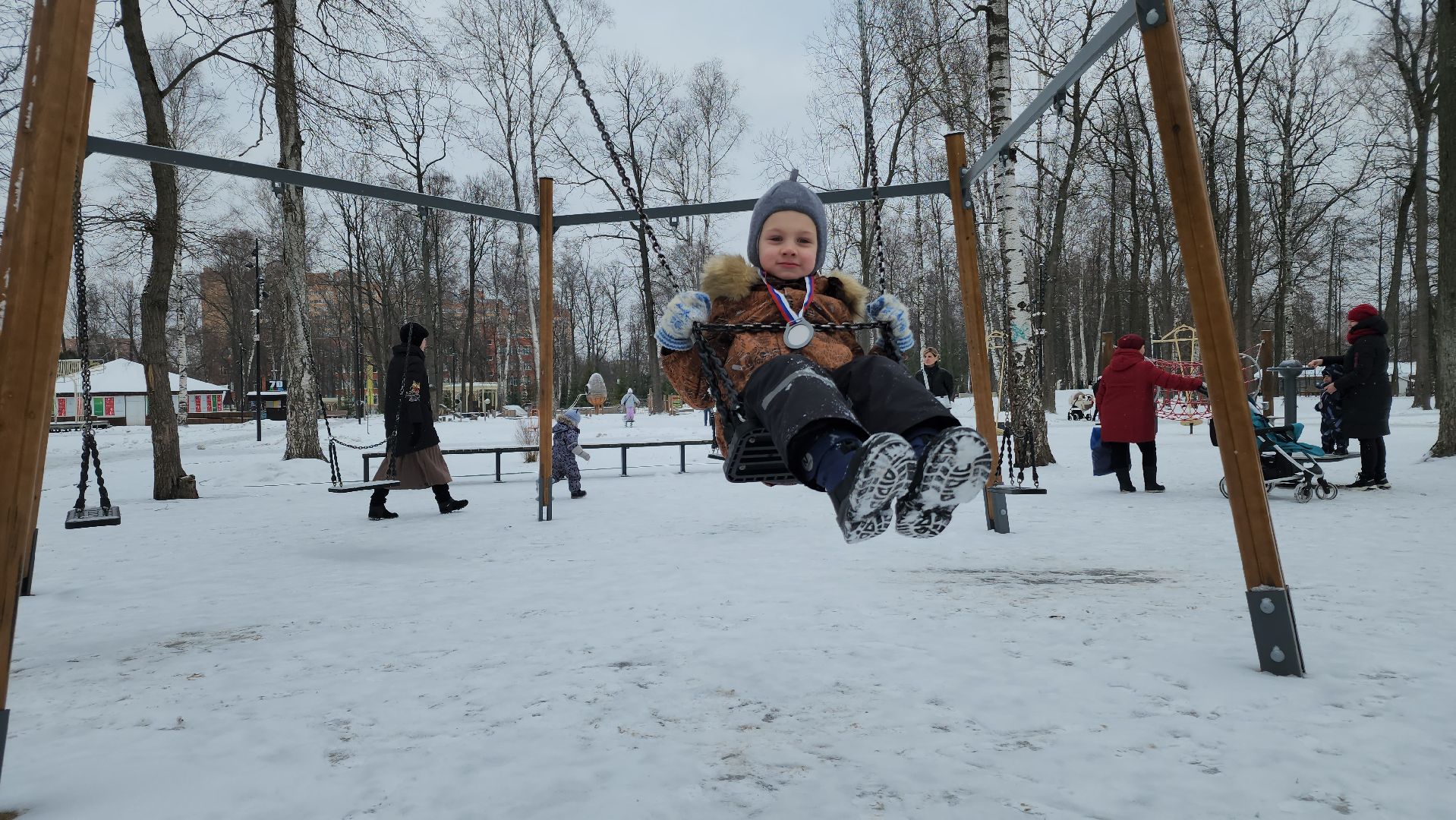 ступино, зима в подмосковье, парки подмосковья, спорт подмосковья,