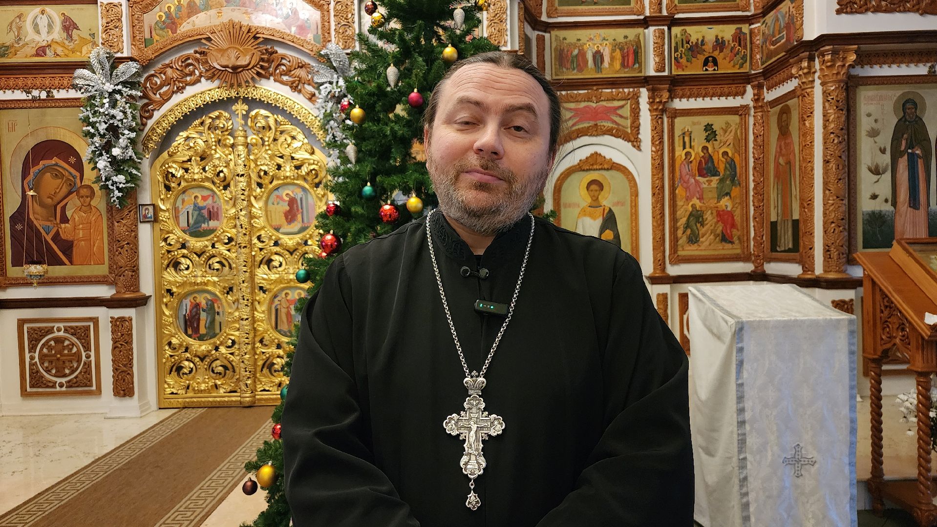 Рождество,подготовка к рождественской службе, Троицкий храм, Старая Купавна, Богородский городской округ,