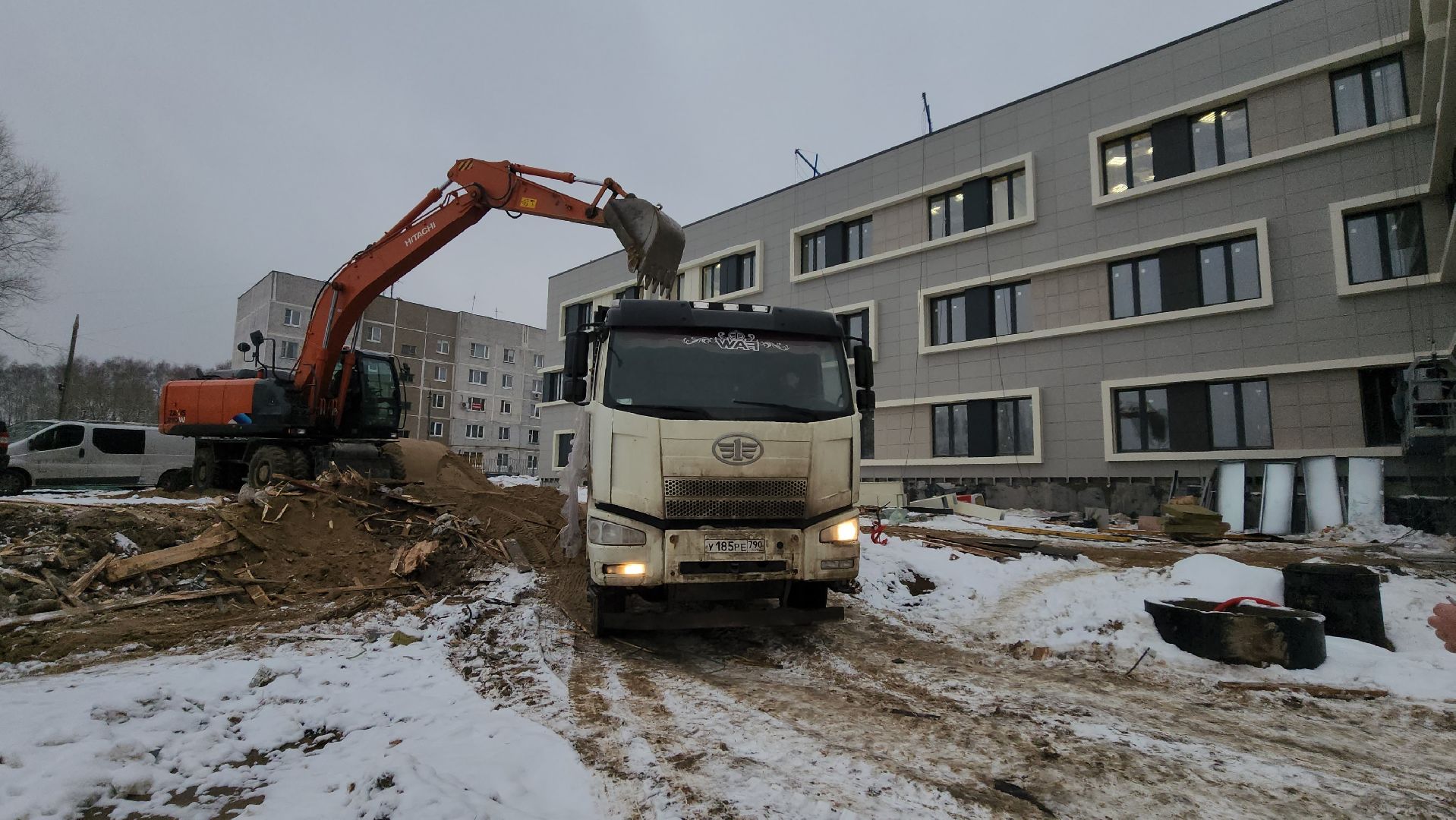 строительство, медицина, поликлиника, Лосино-Петровский,