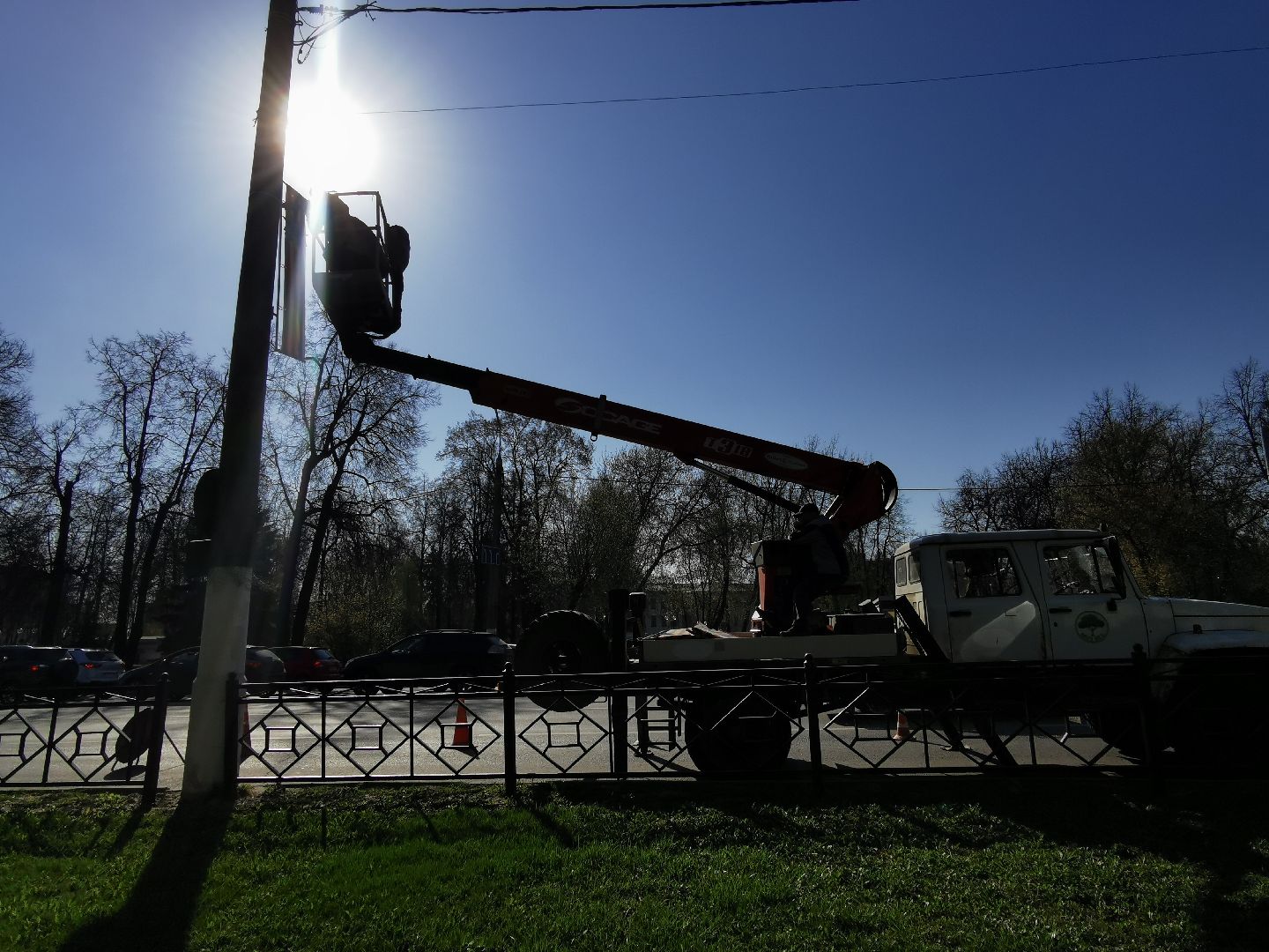 Подольск, улицы, праздник