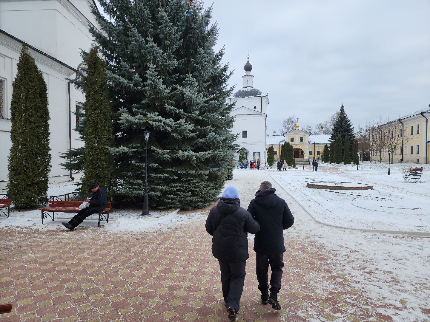 серпухов, подмосковье, высоцкий монастырь, рождество христово, православие, вертикалки,