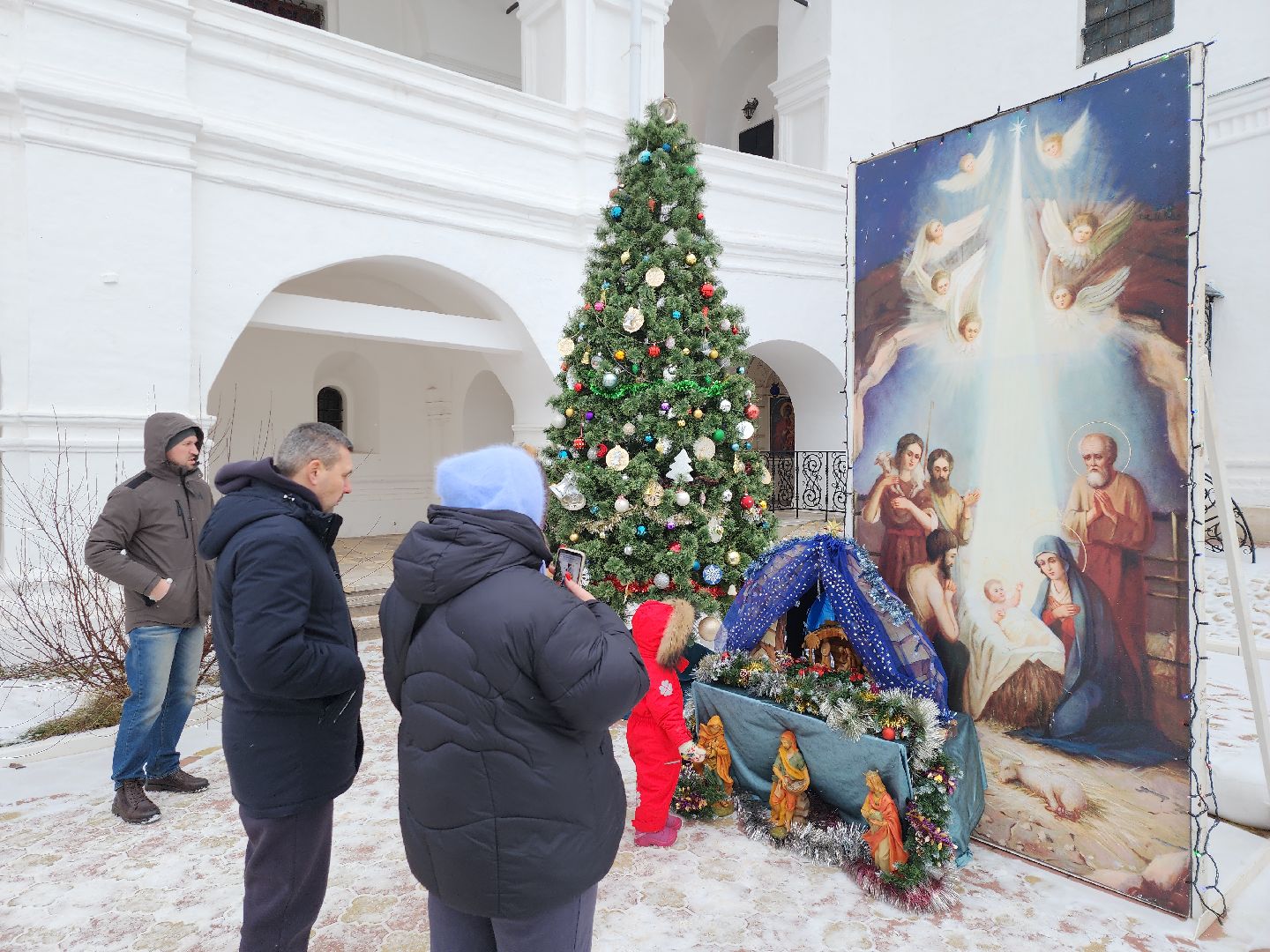 серпухов, подмосковье, высоцкий монастырь, рождество христово, православие, вертикалки,