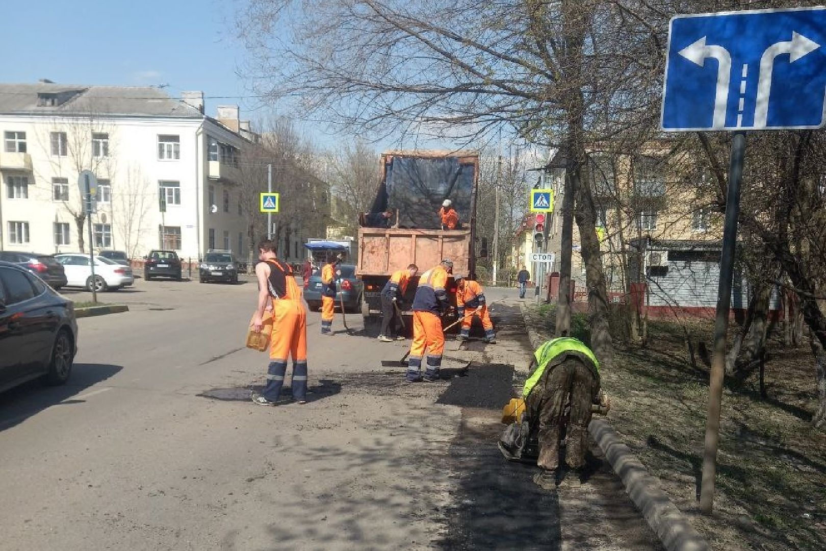 Подольск, дороги, ремонт