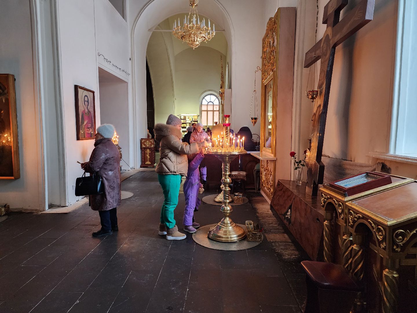 раменское, общество, религия, богослужения в Свято-Троицком храме, рождество христово, вертикалки,