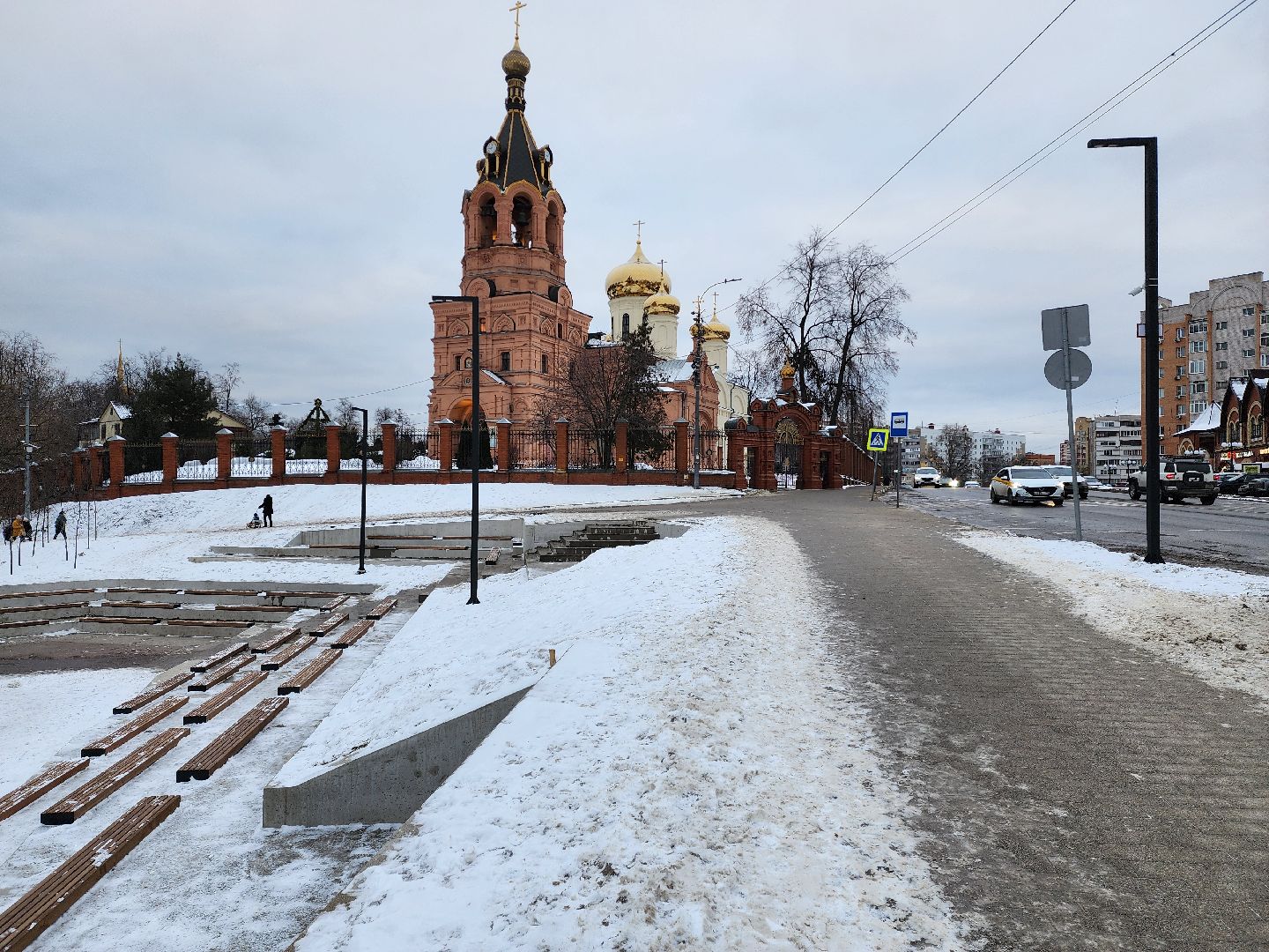 раменское, общество, религия, богослужения в Свято-Троицком храме, рождество христово, вертикалки,