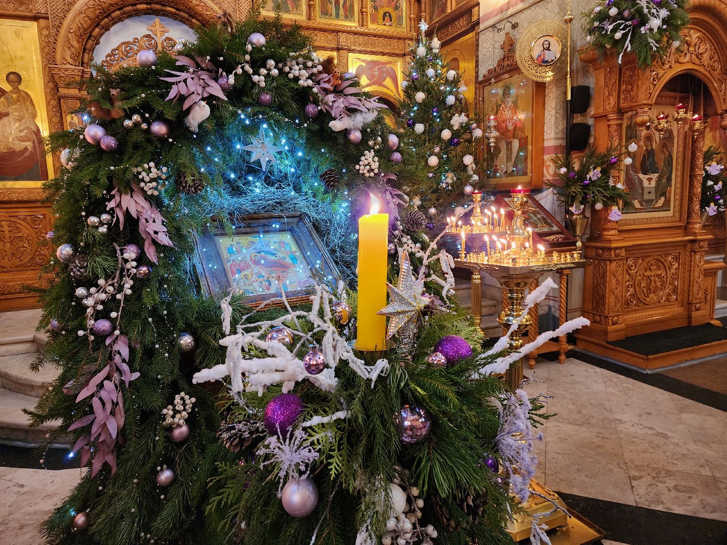 рождество христово, сочельник, православие, храм, украшение, вертикалки,