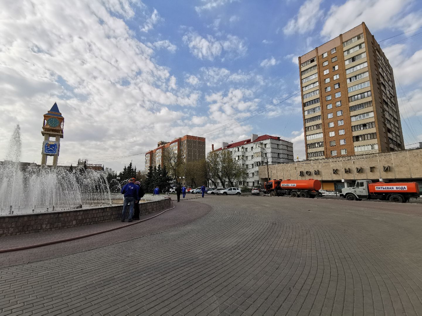 Подольск, фонтаны