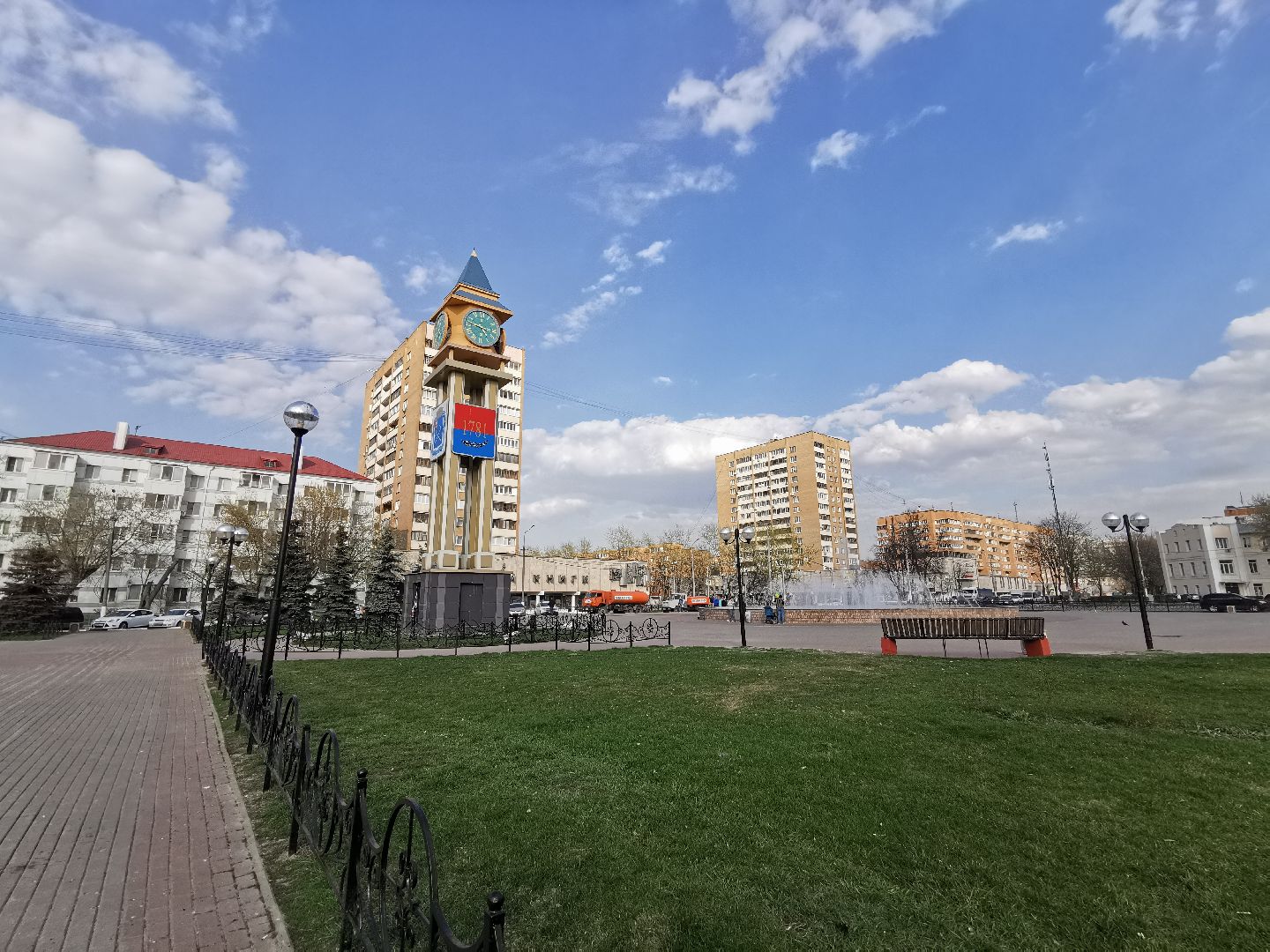 Подольск, фонтаны