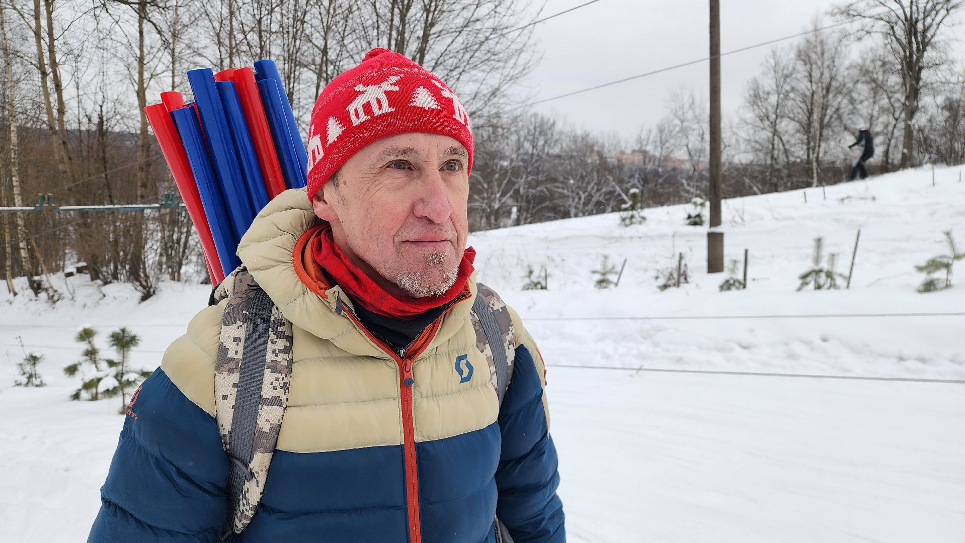 зима в подмосковье, горные лыжи, соревнования, истра,