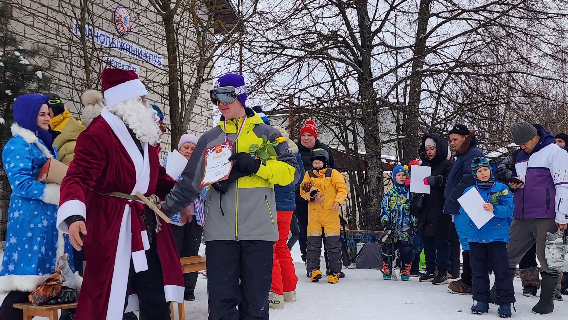 зима в подмосковье, горные лыжи, соревнования, истра,
