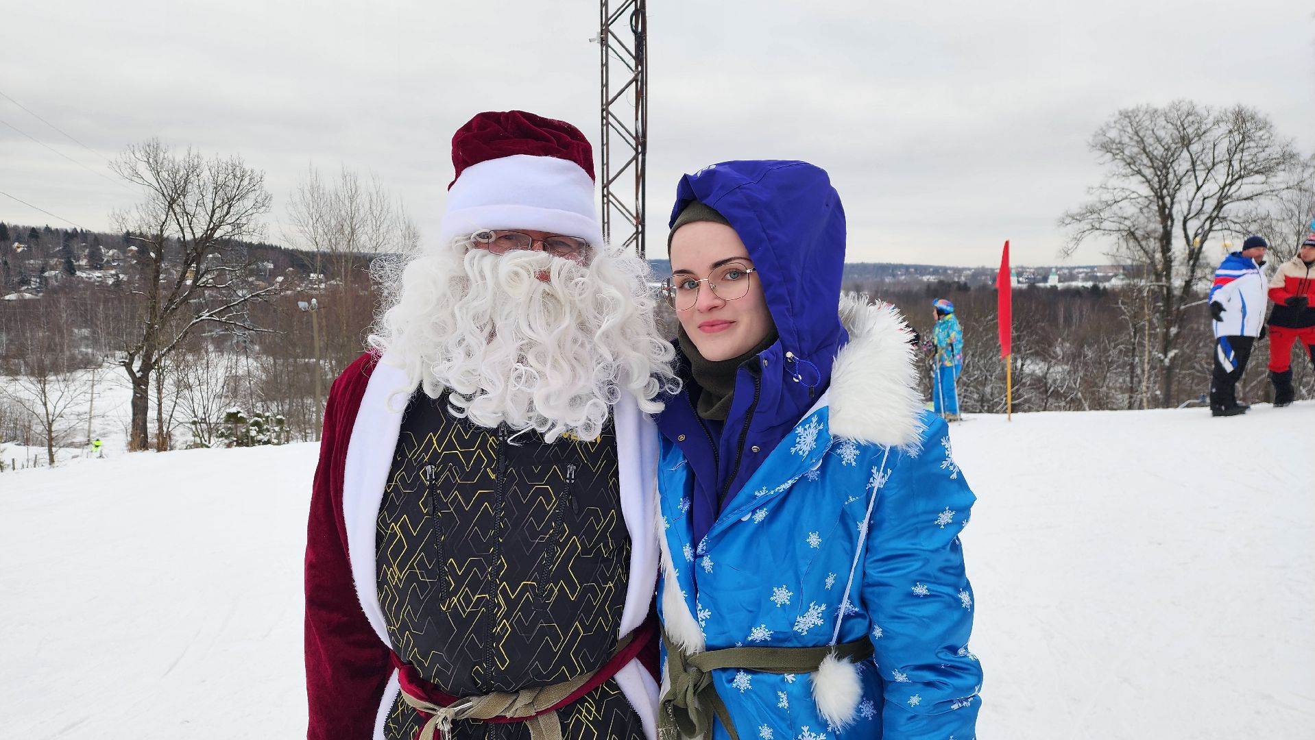 зима в подмосковье, горные лыжи, соревнования, истра,