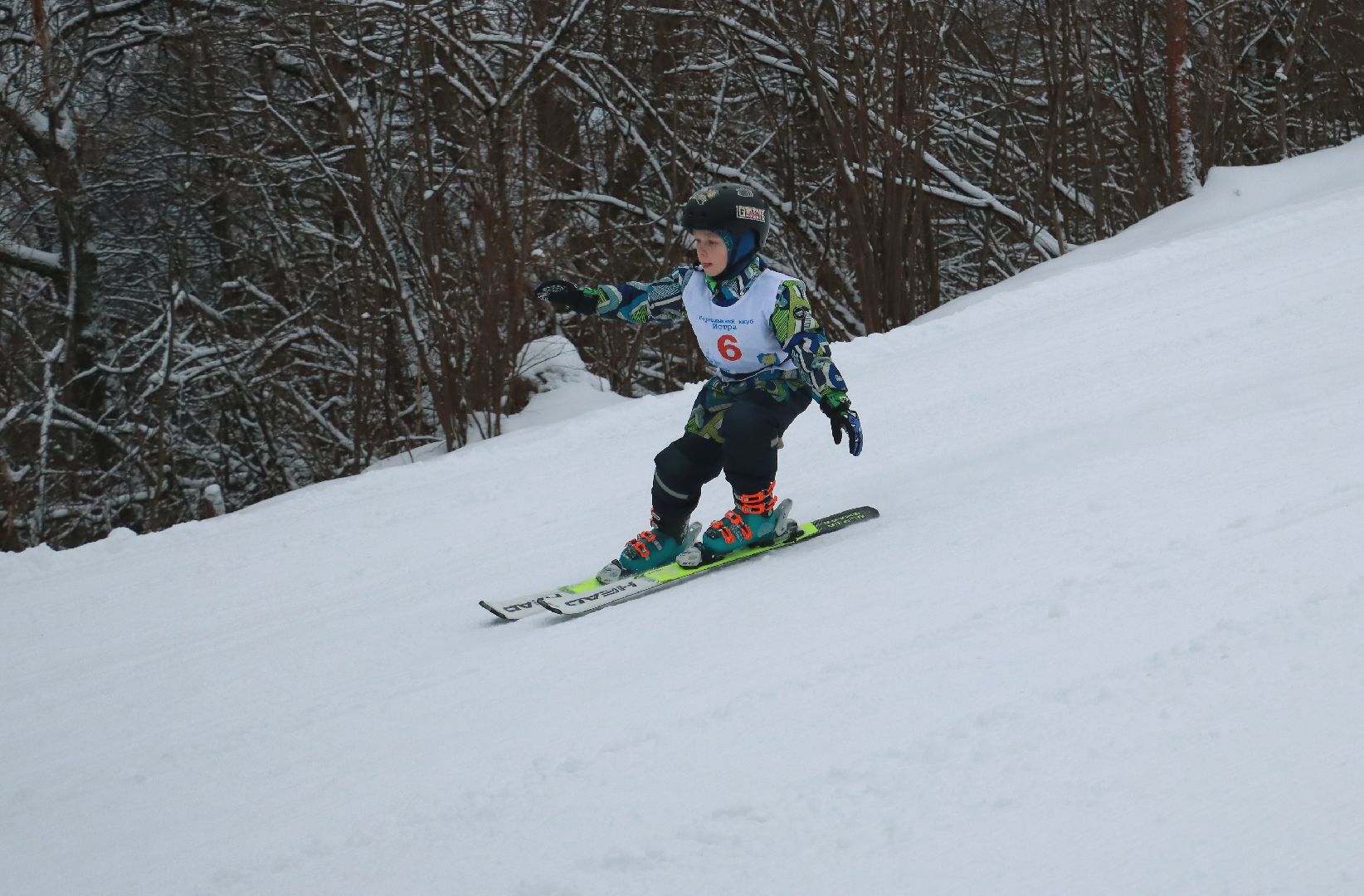 зима в подмосковье, горные лыжи, соревнования, истра,