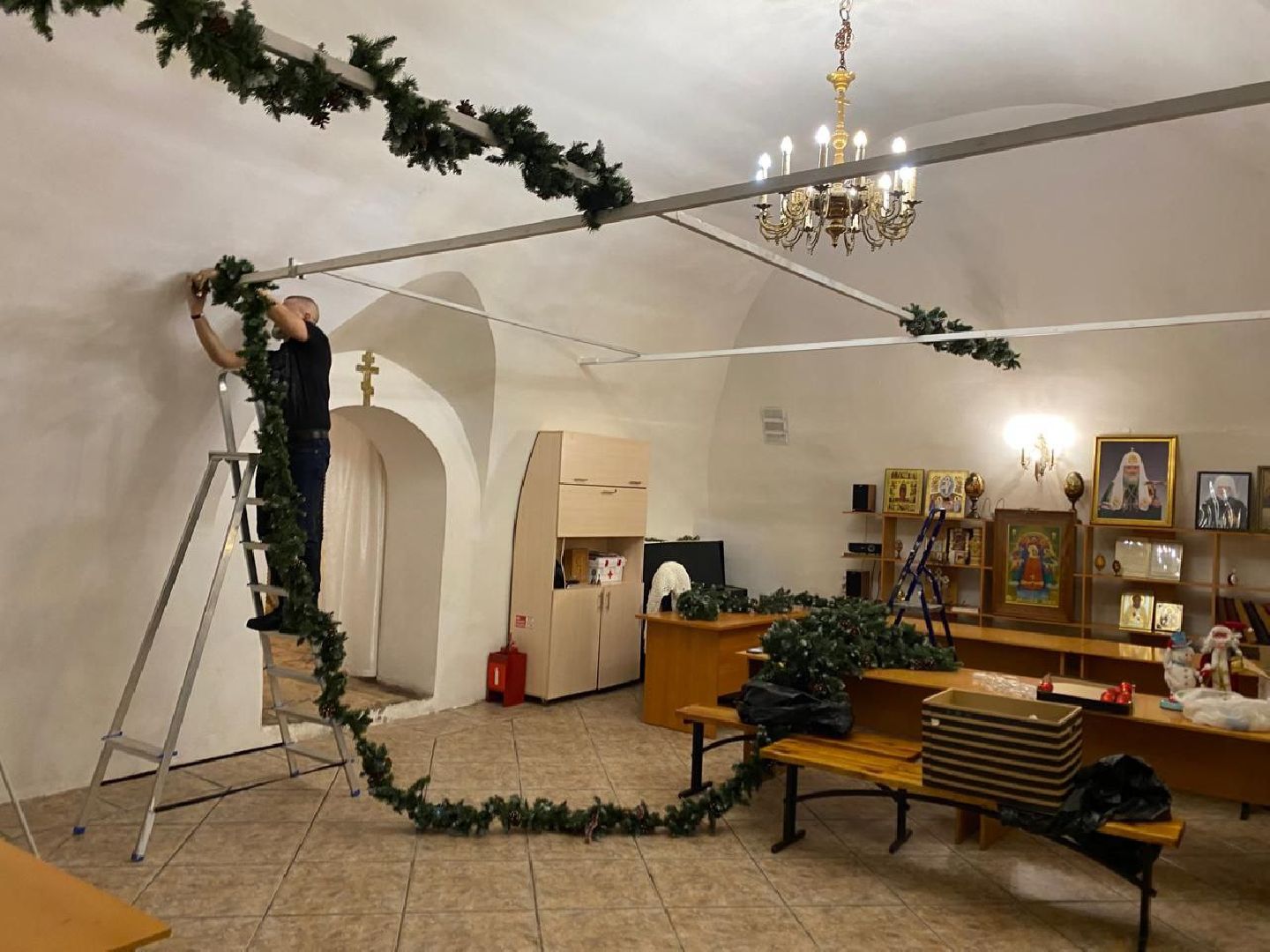 котельники, храм, рождество, убранство, вертикалки,