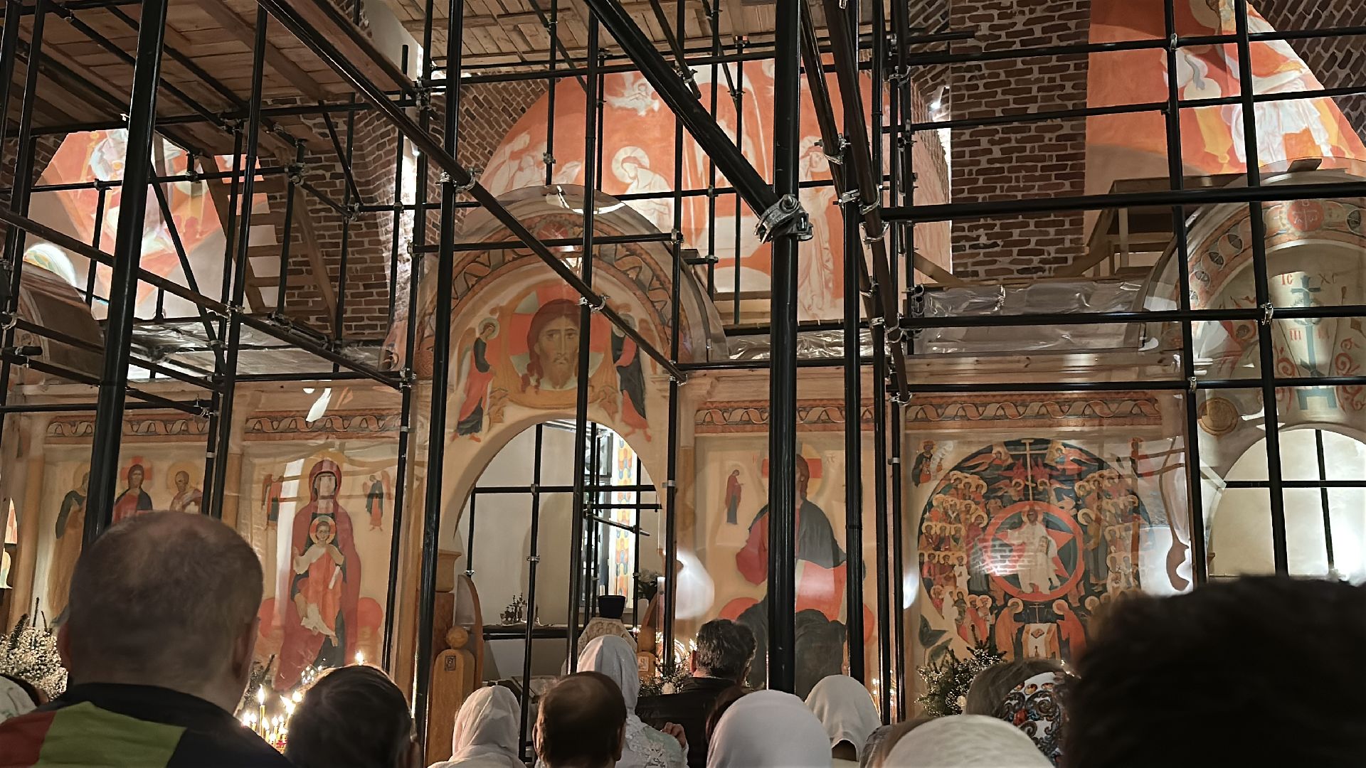 шаховская, всехсвятский храм, рождественская служба, рождественские богослужения, рождество, рождество христово, вертикалки,