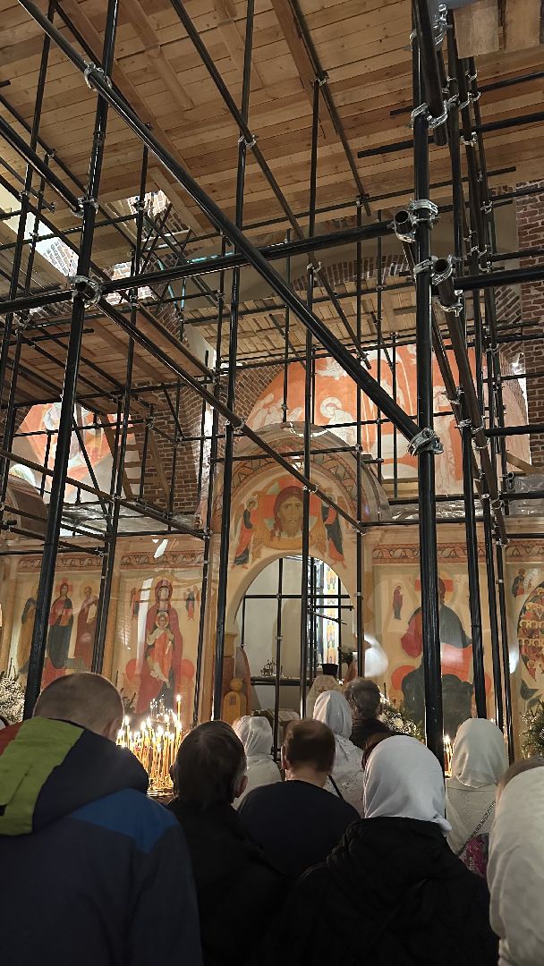 шаховская, всехсвятский храм, рождественская служба, рождественские богослужения, рождество, рождество христово, вертикалки,