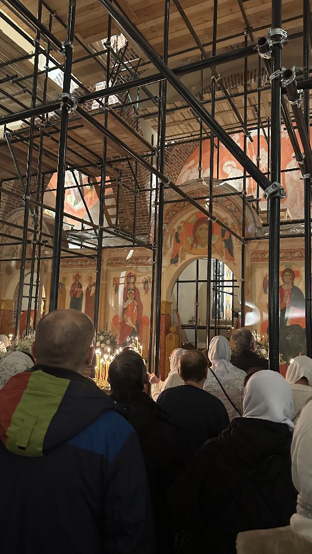 шаховская, всехсвятский храм, рождественская служба, рождественские богослужения, рождество, рождество христово, вертикалки,