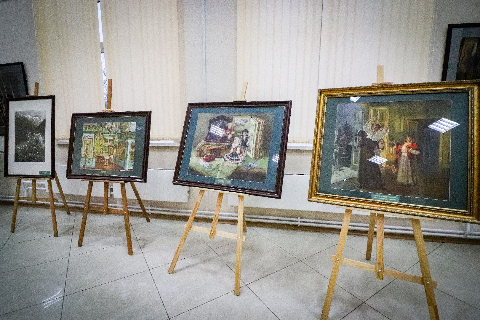 Клин, общество, выставки, культура, картины, вертикалки,