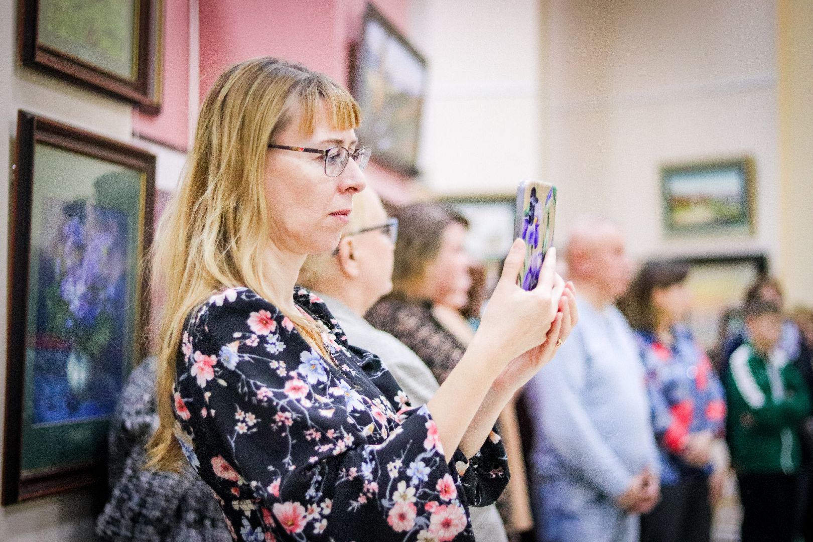 Клин, общество, выставки, культура, картины, вертикалки,