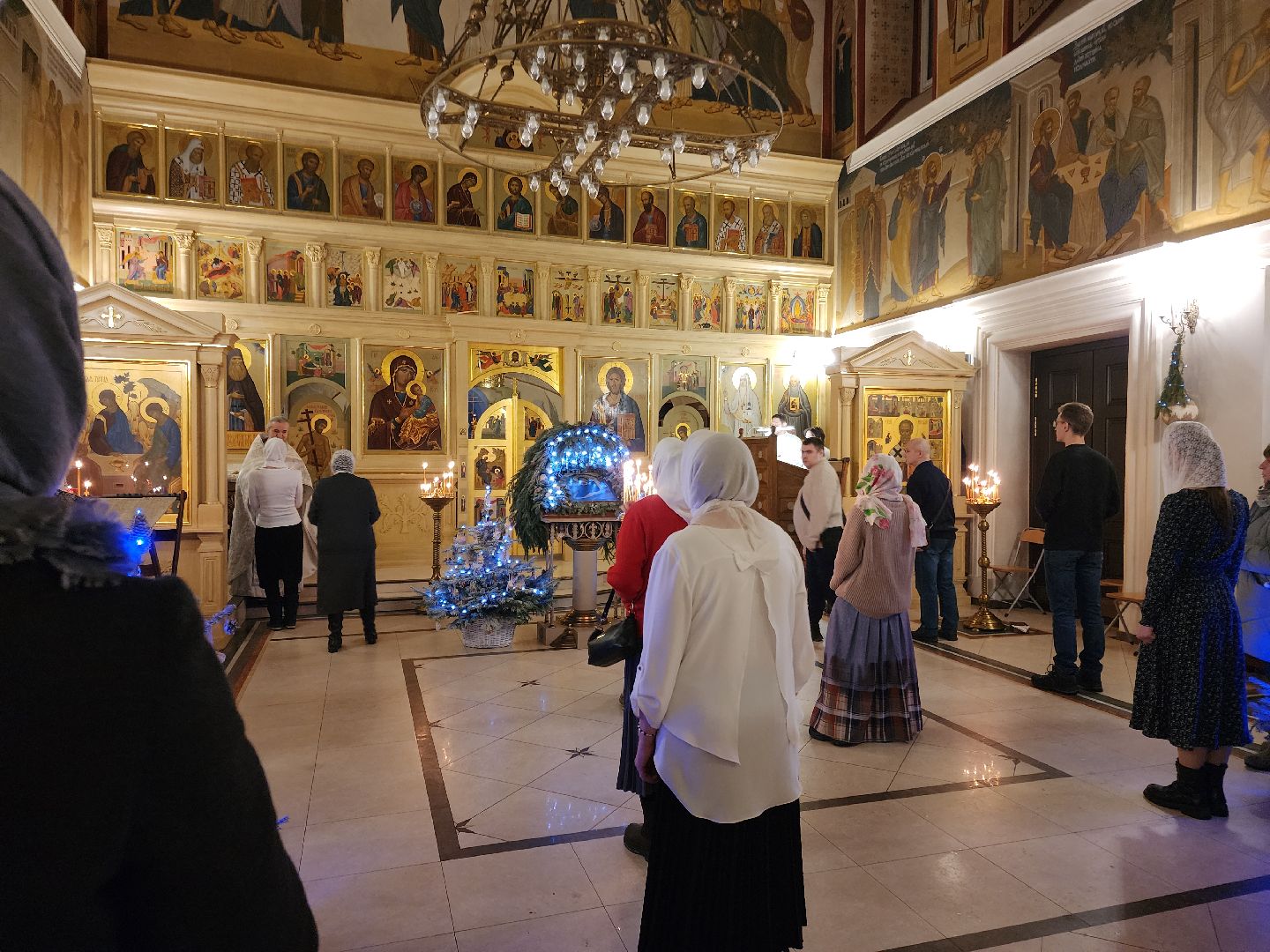 Черноголовка, Рождество, рождественская служба,