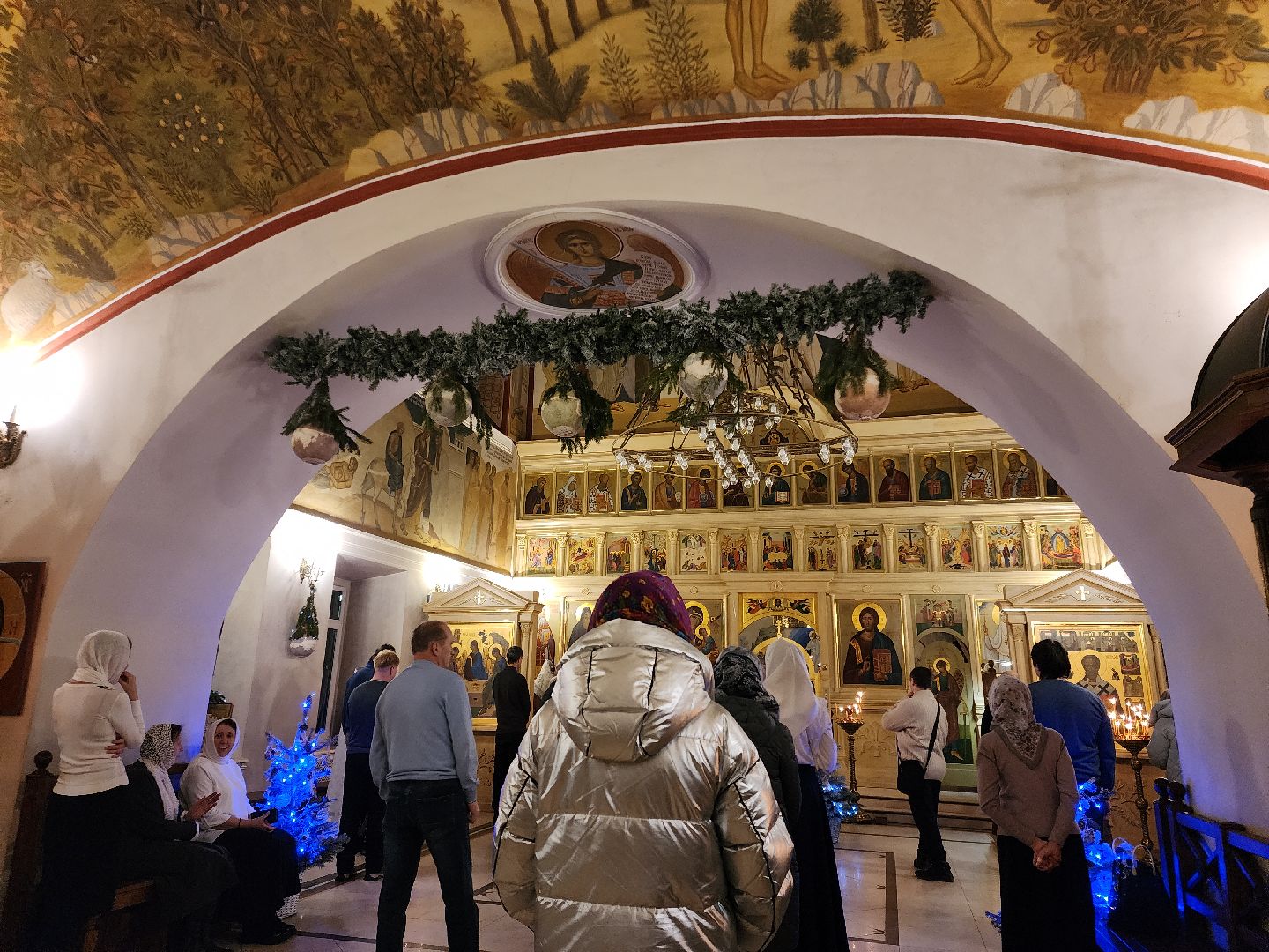 Черноголовка, Рождество, рождественская служба,