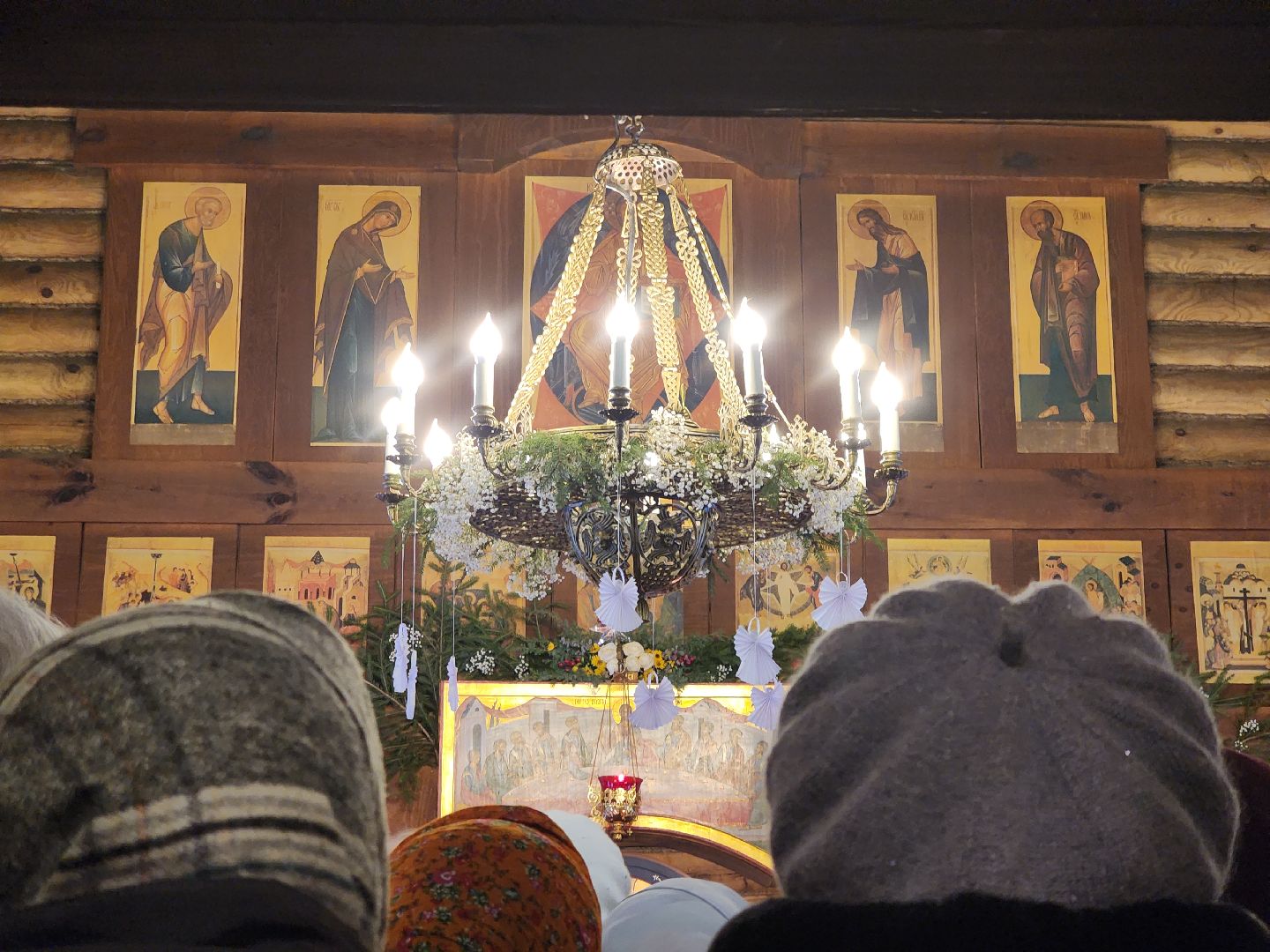 Черноголовка, Рождество, рождественская служба,