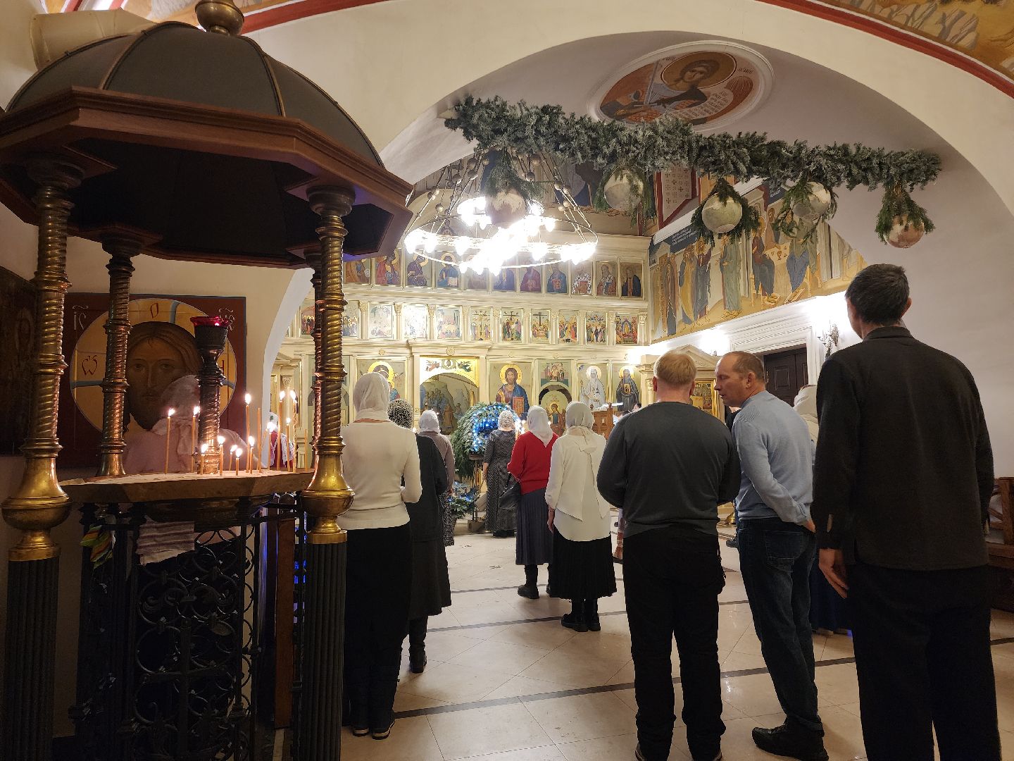 Черноголовка, Рождество, рождественская служба,