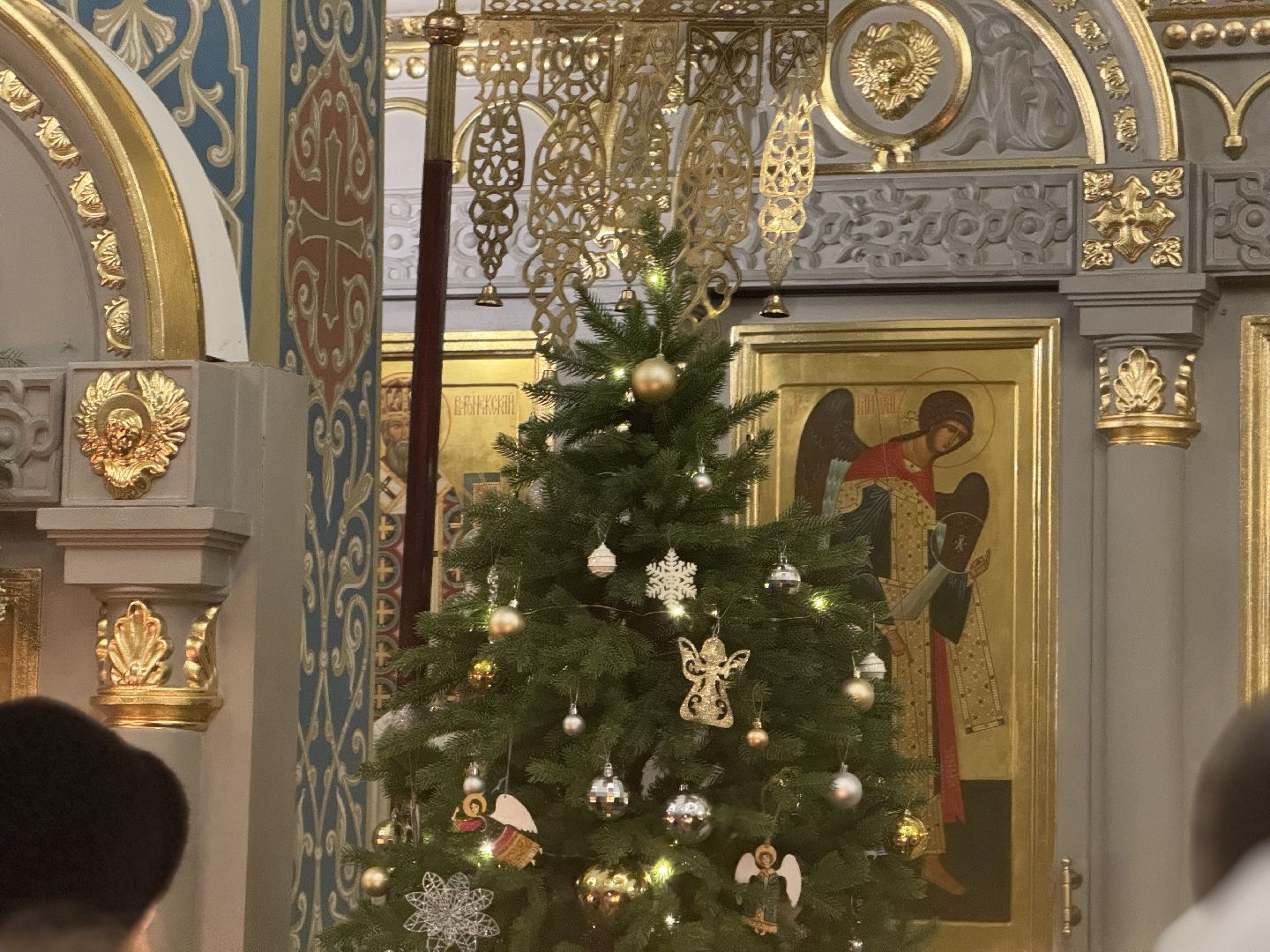 рождественская служба, рождественская литургия, Праздник Рождества Христова, храм георгия победоносца, Храмы Ленинского округа,