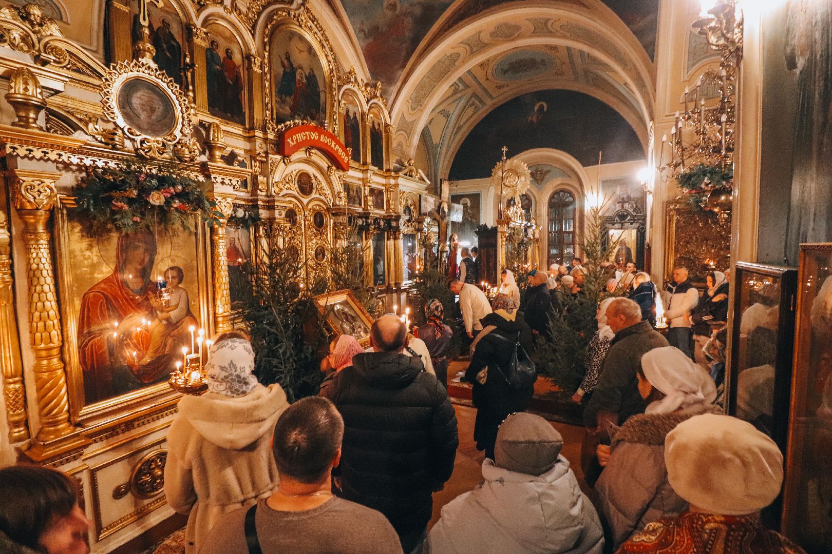 Клин, общество, рождество христово, рождественская литургия, вера, вертикалки,