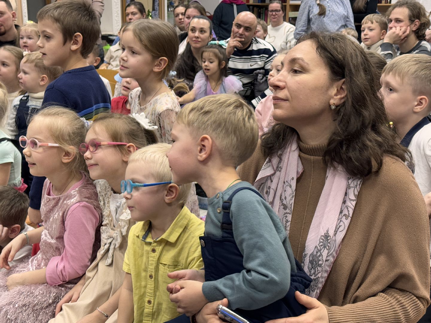 Одинцово, Рождество в Георгиевском соборе, Воскресная школа в Одинцово, Рождество Христово,вертикалки,