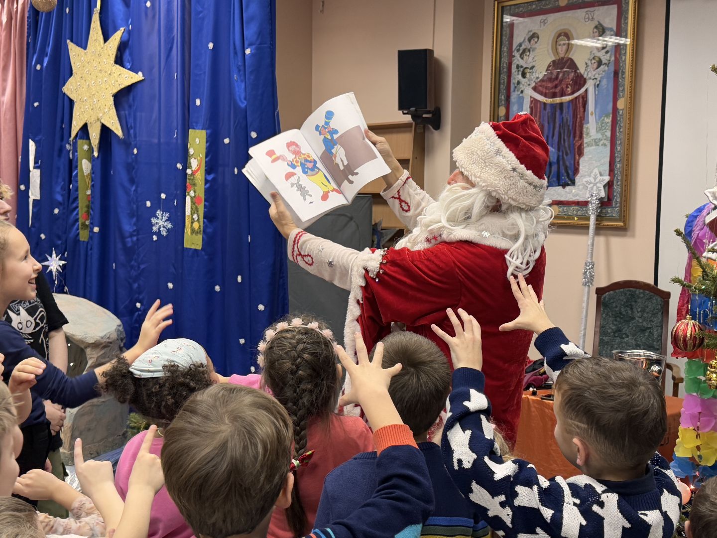 Одинцово, Рождество в Георгиевском соборе, Воскресная школа в Одинцово, Рождество Христово,вертикалки,