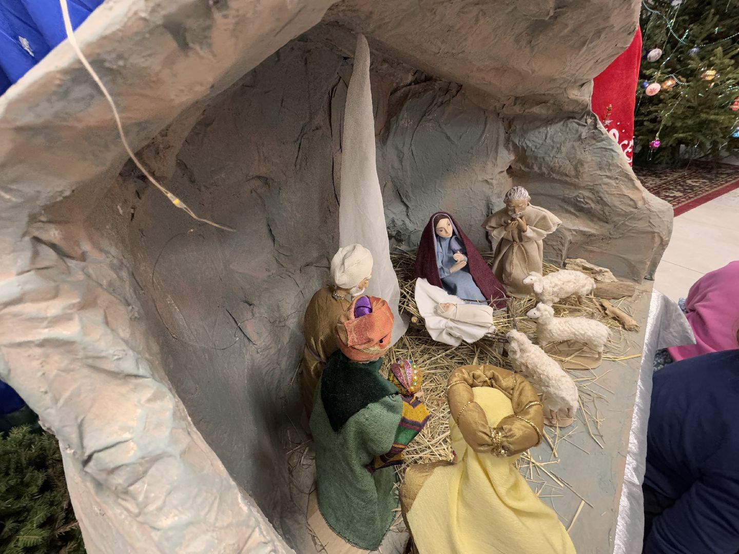 Одинцово, Рождество в Георгиевском соборе, Воскресная школа в Одинцово, Рождество Христово,вертикалки,