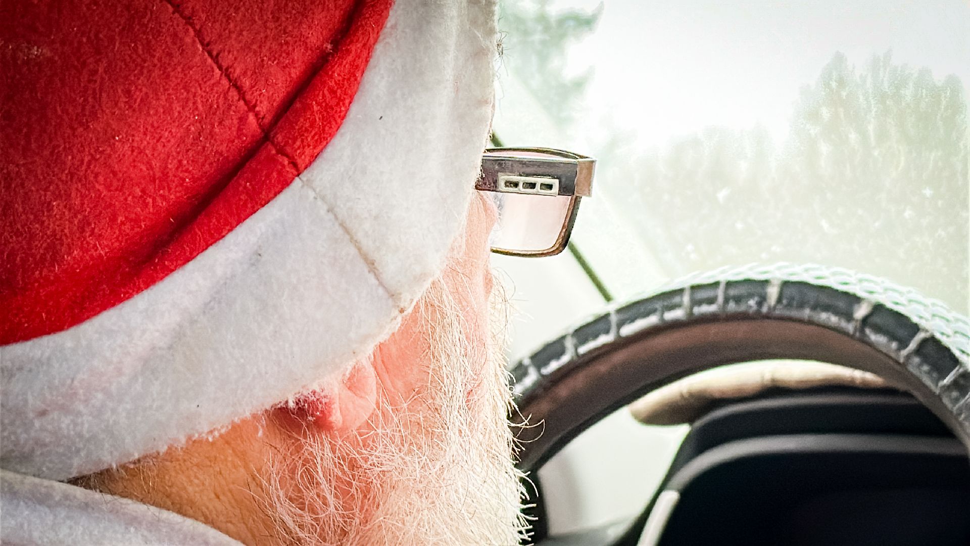 Клин, общество, транспорт, такси, дед мороз,