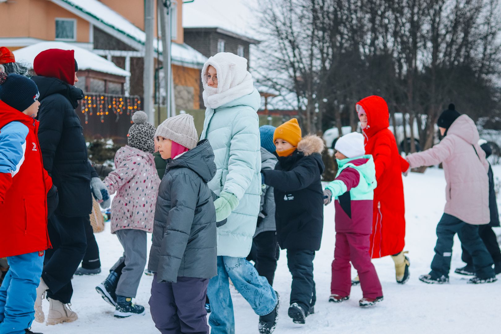 Клин, общество, народные гуляния и забавы, зима в подмосковье, люди, праздники,