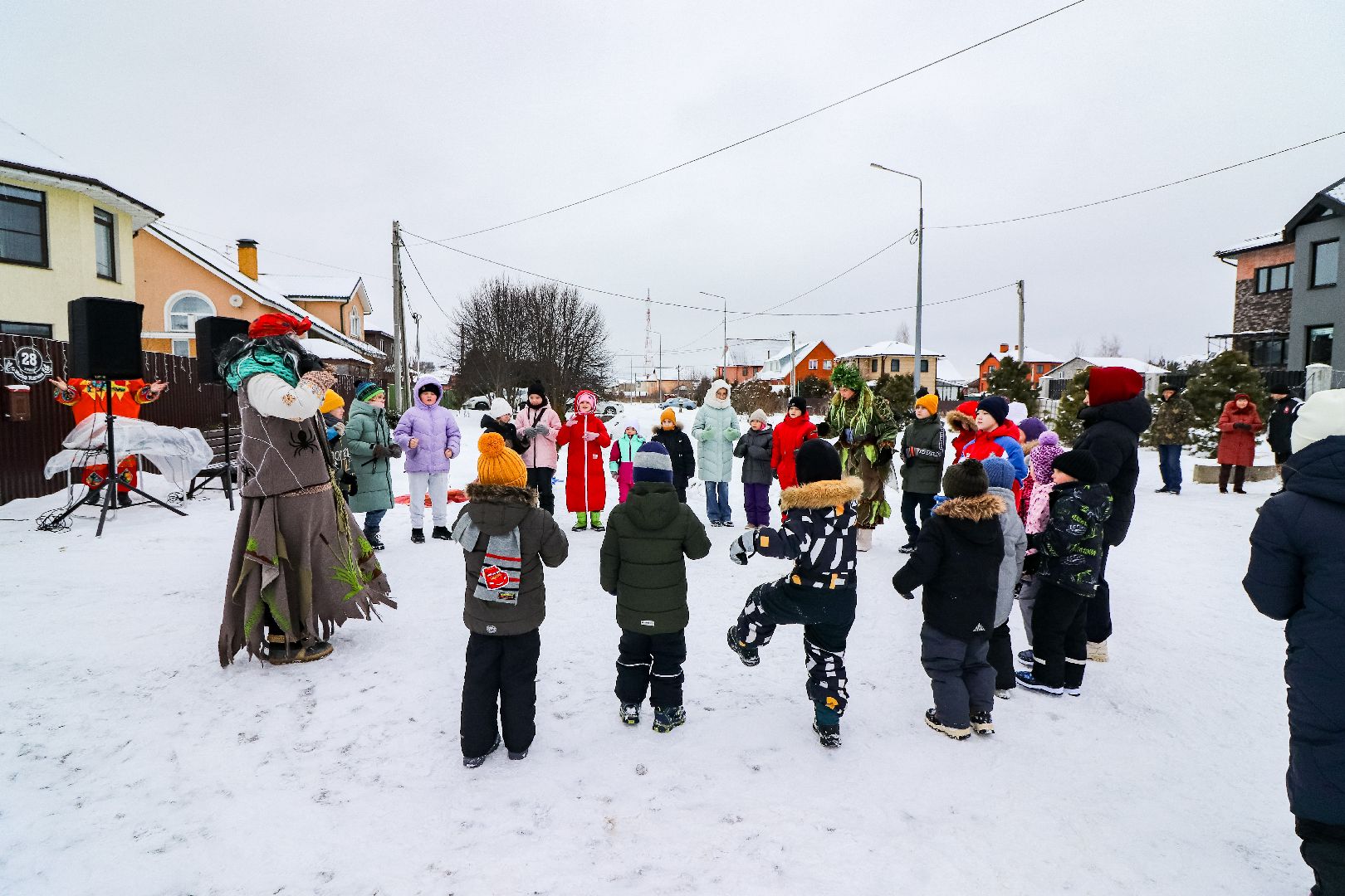 Клин, общество, народные гуляния и забавы, зима в подмосковье, люди, праздники,