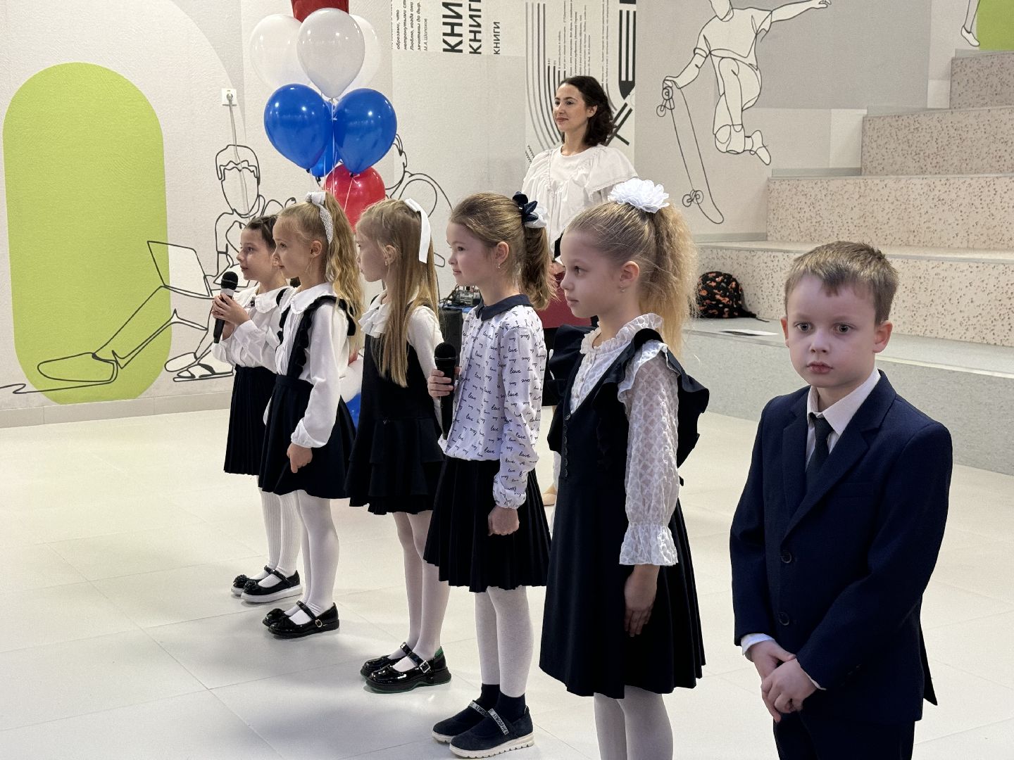 новая школа на 1100 мест,СОШ 11, жк эко видное, Глава муниципалитета, Новую школу открыли,Торжественная линейка,