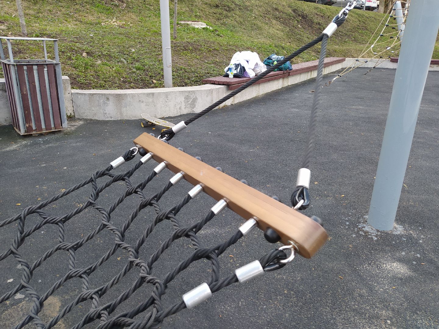 Качели, парк, благоустройство, гамак