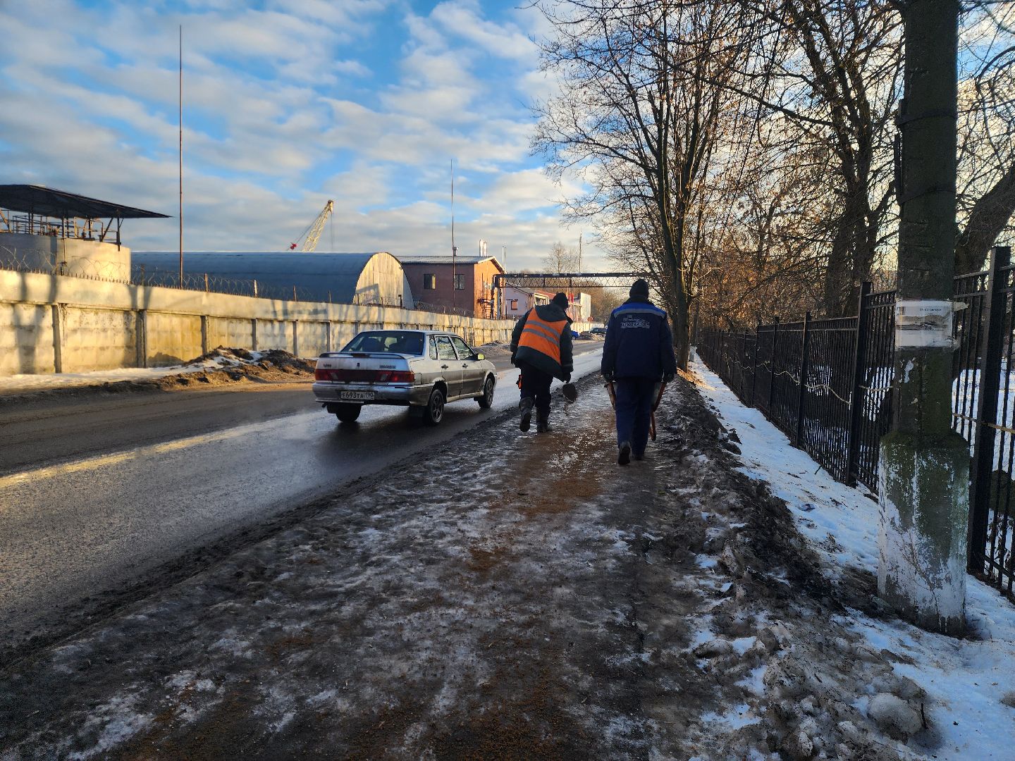 ногинск, жители, общество, жкх, обработка от льда, коммунальная служба, вертикалки,