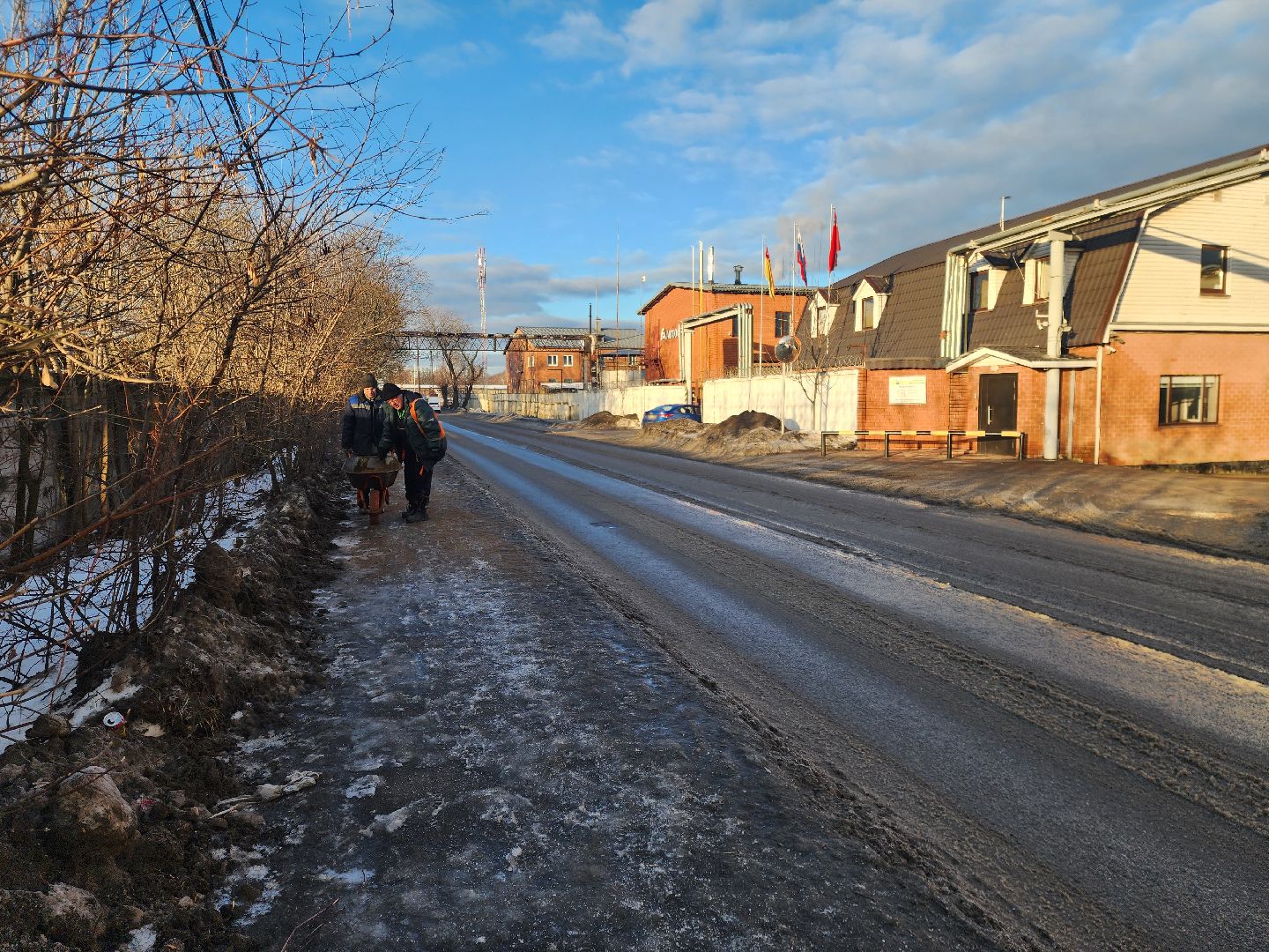 ногинск, жители, общество, жкх, обработка от льда, коммунальная служба, вертикалки,