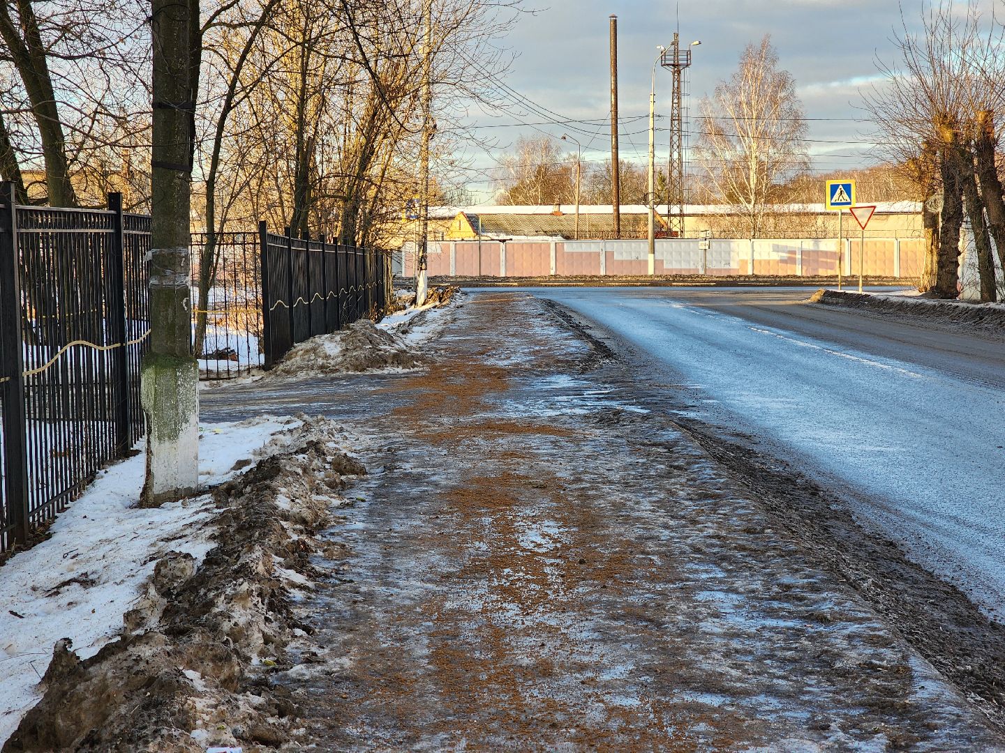 ногинск, жители, общество, жкх, обработка от льда, коммунальная служба, вертикалки,