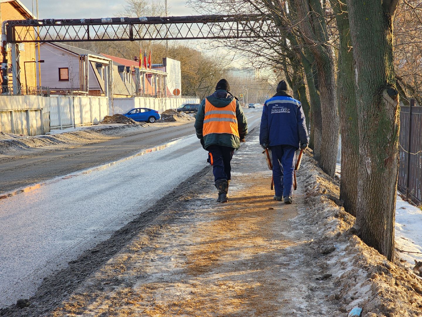 ногинск, жители, общество, жкх, обработка от льда, коммунальная служба, вертикалки,