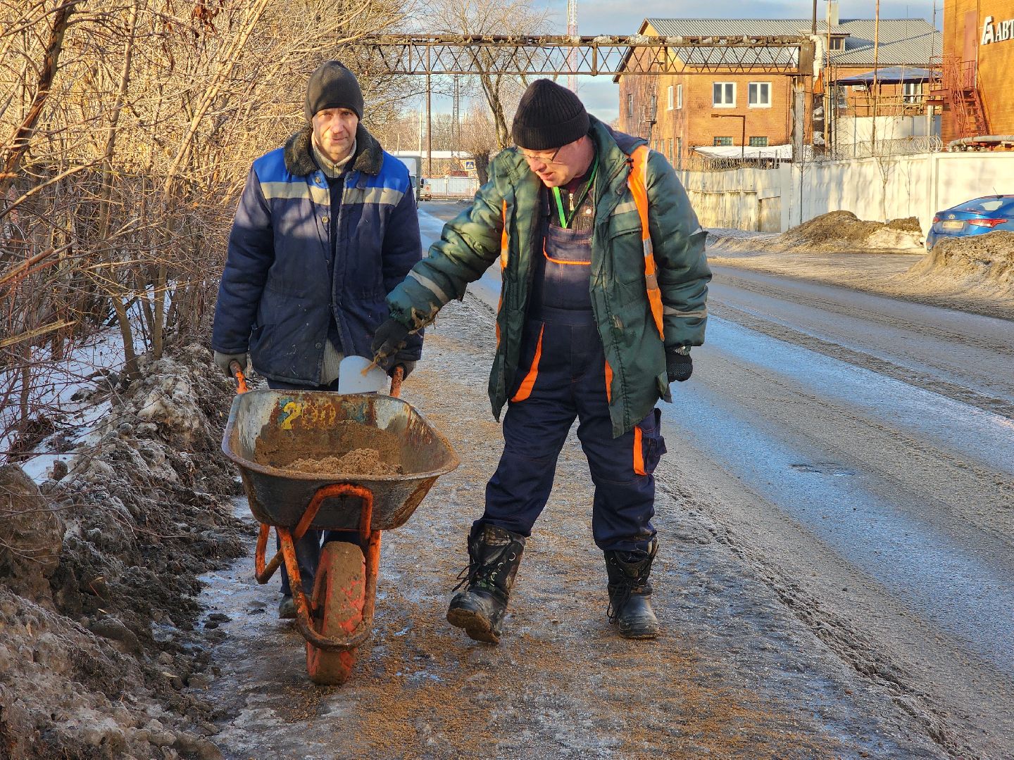ногинск, жители, общество, жкх, обработка от льда, коммунальная служба, вертикалки,