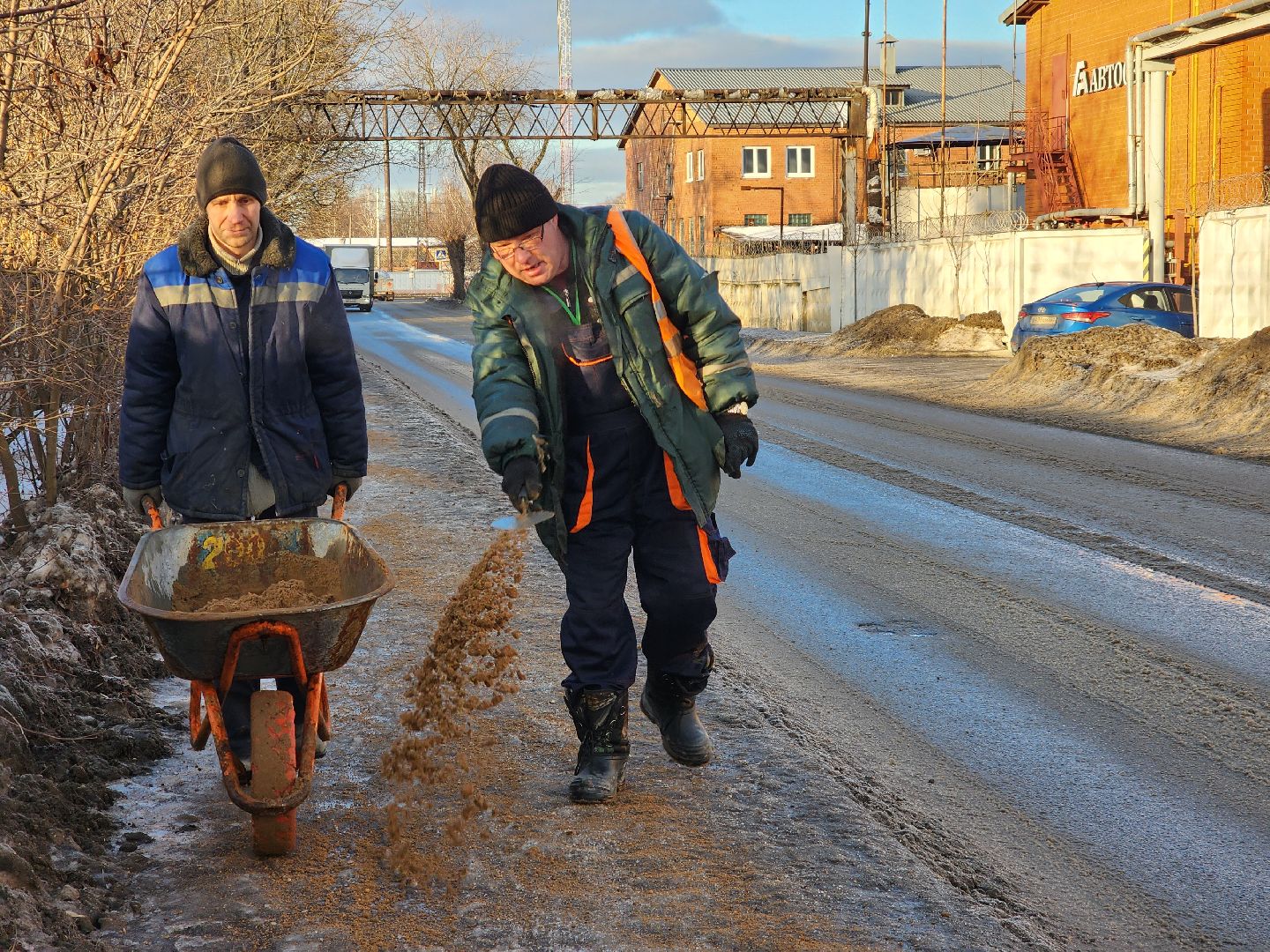 ногинск, жители, общество, жкх, обработка от льда, коммунальная служба, вертикалки,