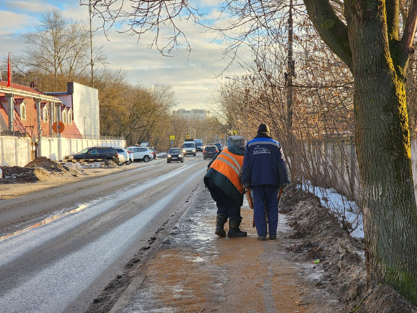 ногинск, жители, общество, жкх, обработка от льда, коммунальная служба, вертикалки,