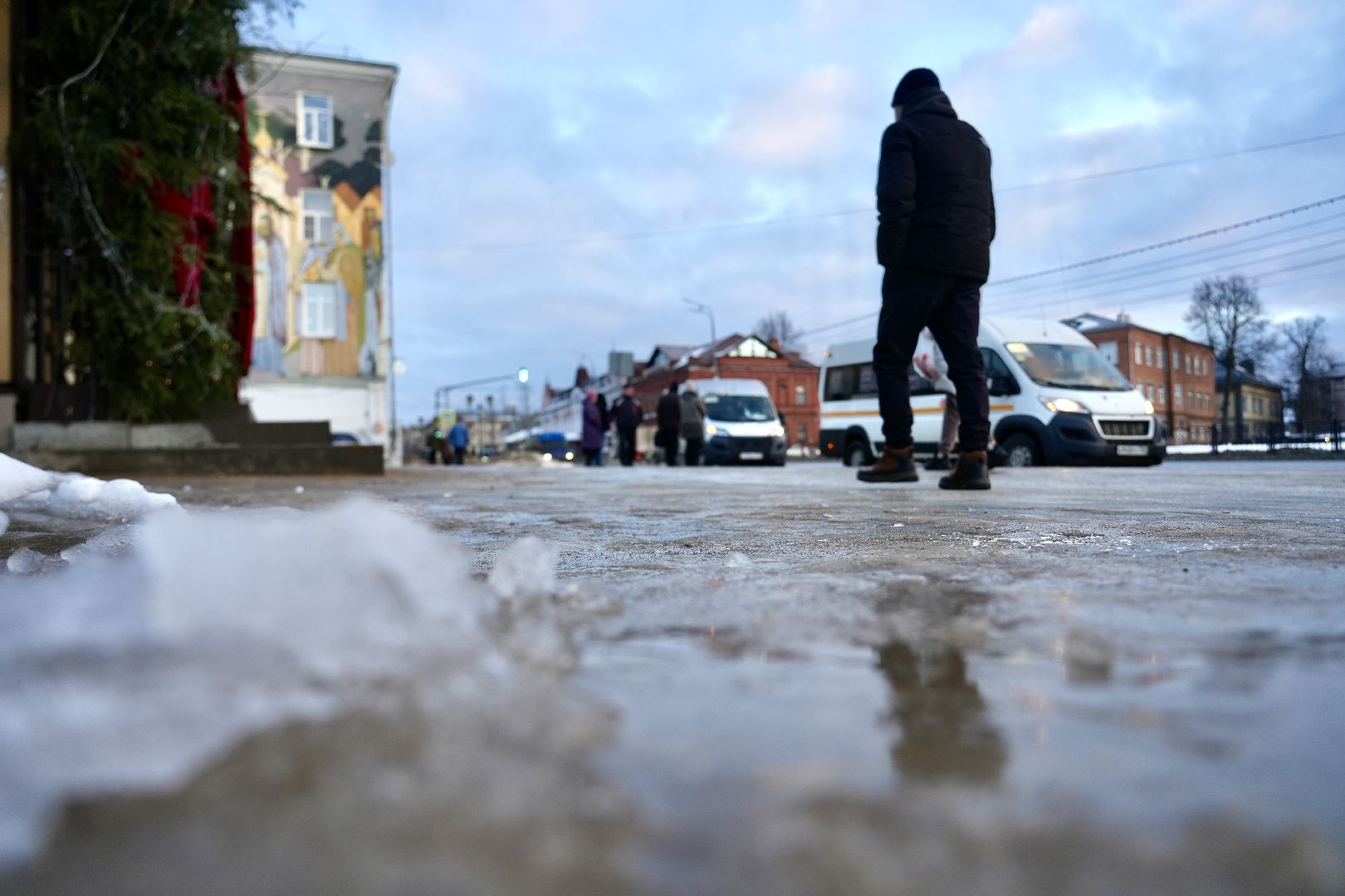 непогода, сергиев посад, сергиево-посадский городской округ, гололед, коммунальные службы,