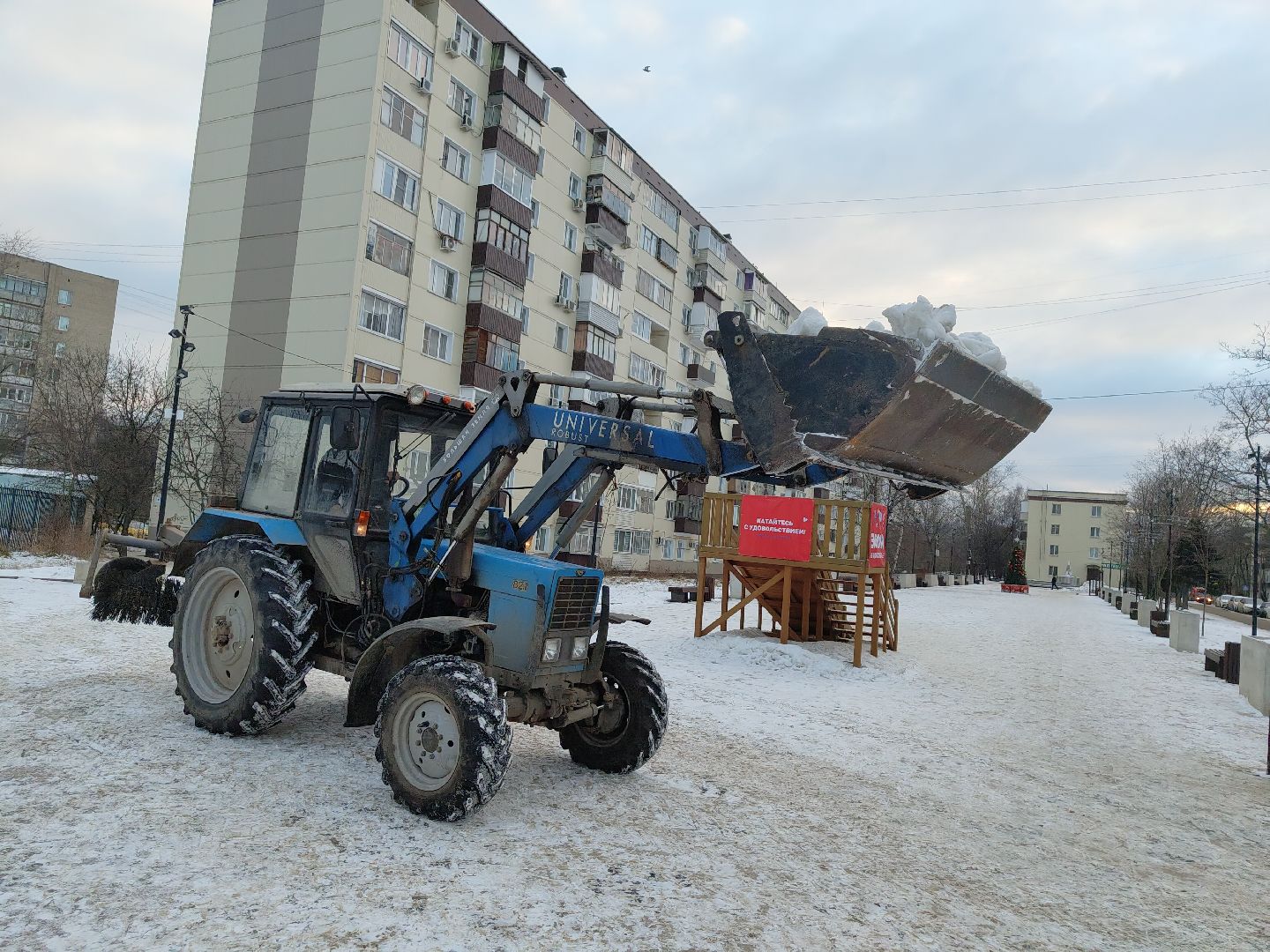 ЖКХ, лыткарино, чистка снега, чистка улиц,