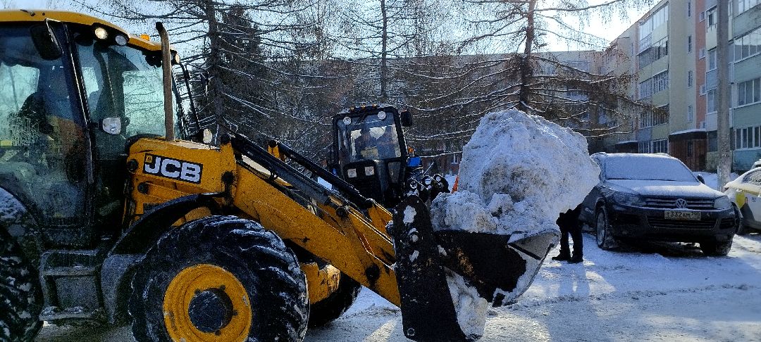 Бронницы, снег, уборка