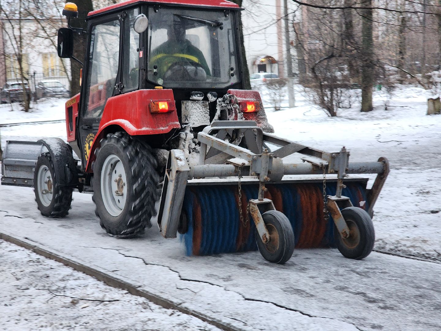 вертикалки, королёв, уборка улиц,