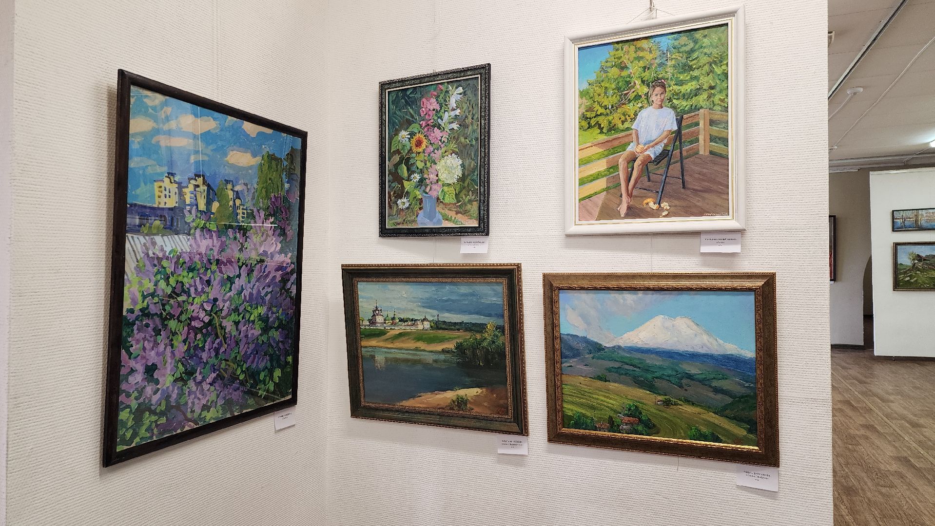 выставка художников, Союз художников России, Ногинский дом художника, Богтродский городкой округ, вертикалки