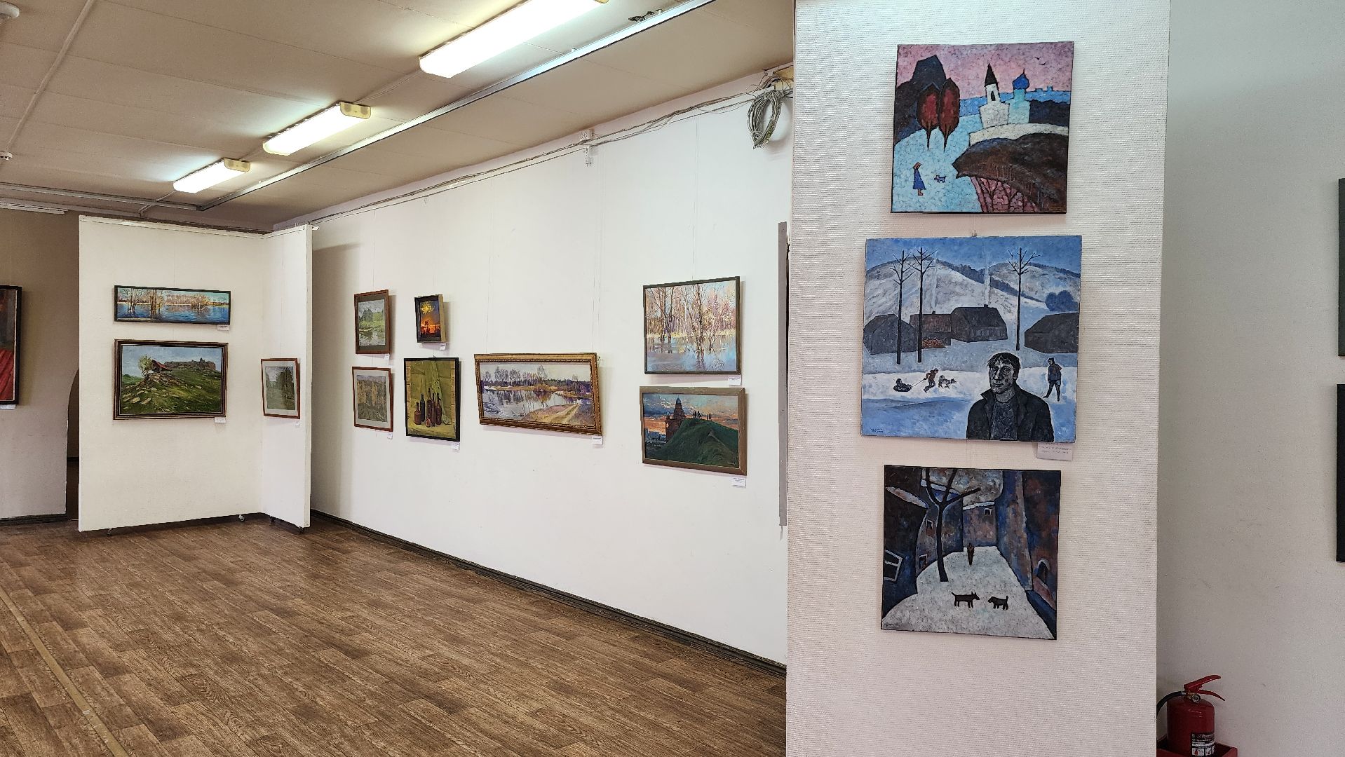 выставка художников, Союз художников России, Ногинский дом художника, Богтродский городкой округ, вертикалки